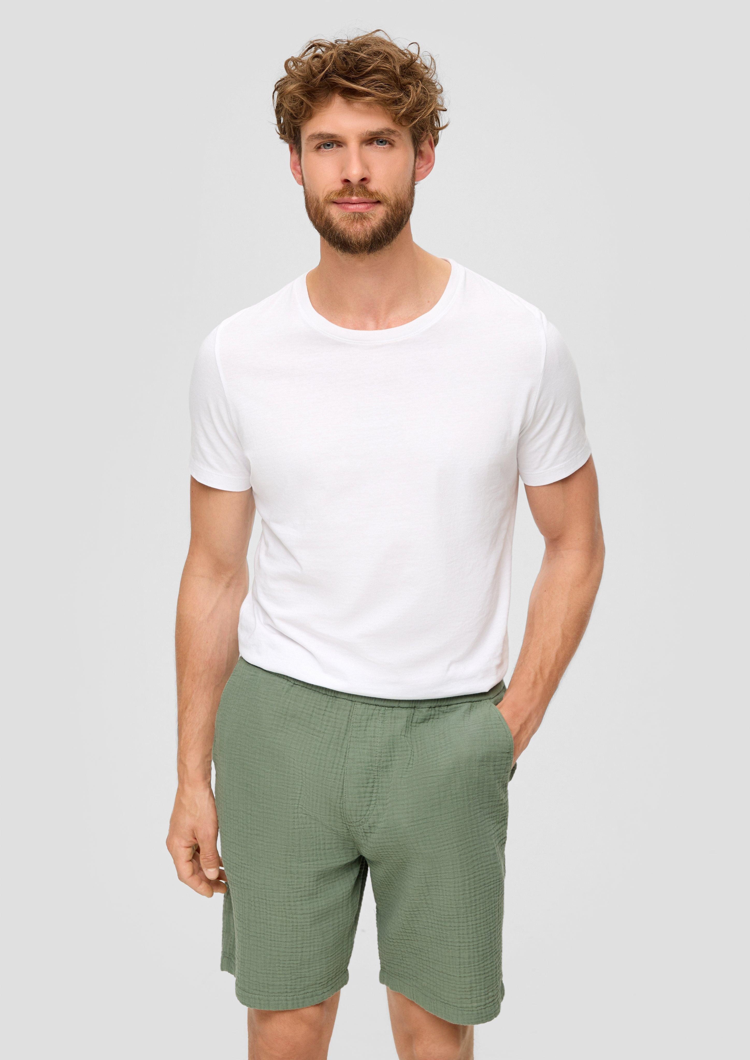 s.Oliver Bermudas Shorts aus Baumwolle im günstig online kaufen