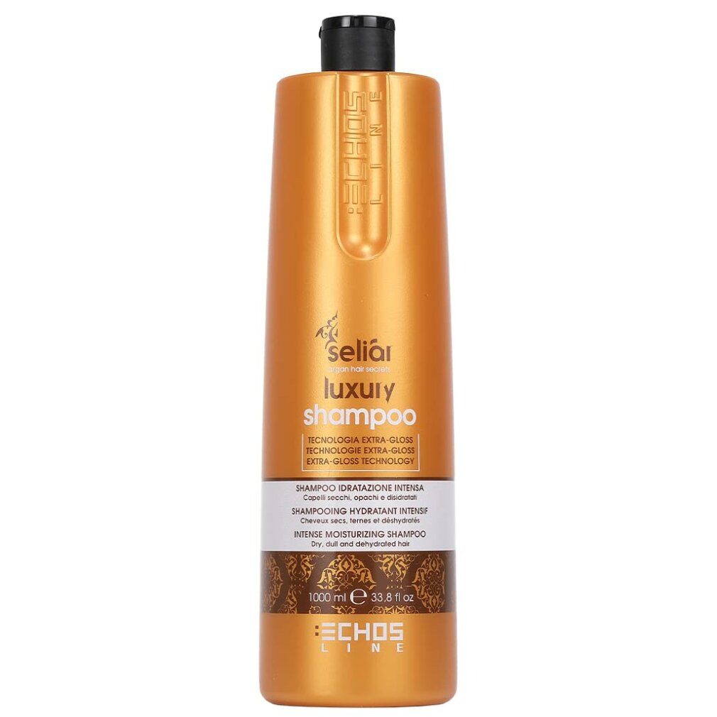 ECHOSLINE Haarshampoo 1000ml Intense Moisturizing Shampoo Dry, Dull And Dehydrated Hair