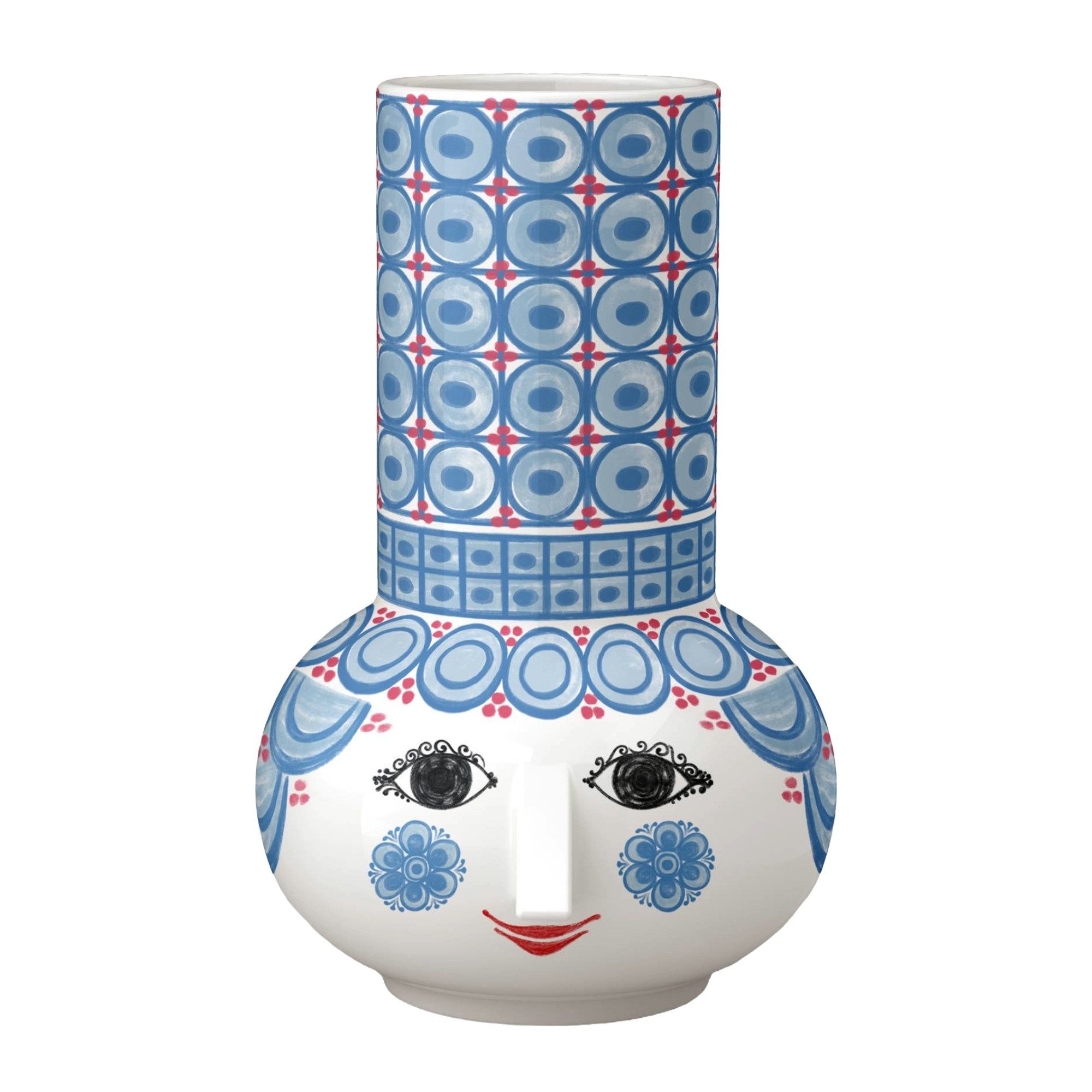 Bjørn Wiinblad Kerzenständer Bjørn Wiinblad Olga Kerzenständer Keramik 14 cm hellblau