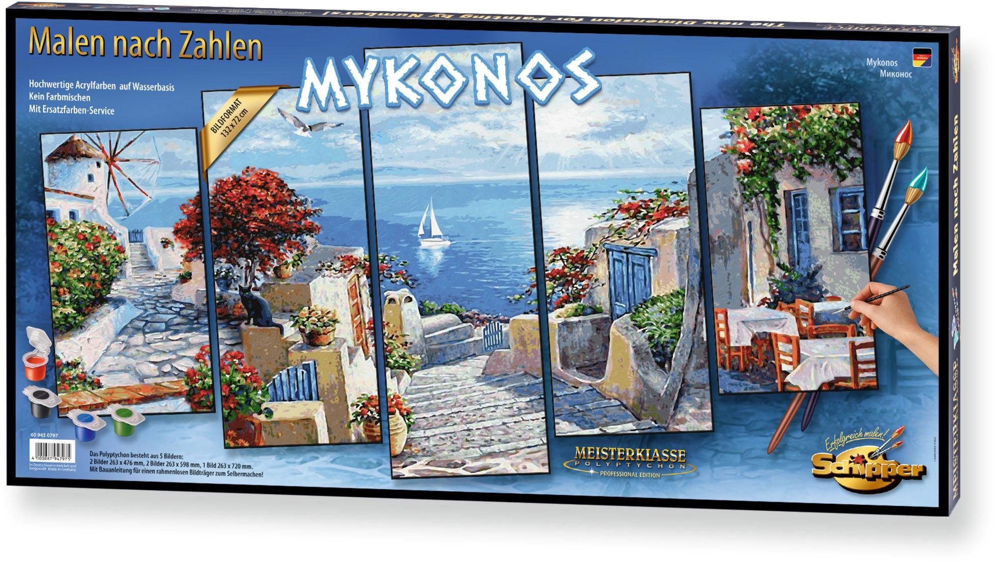 Image of Malen n.Zahlen Mykonos.609450797