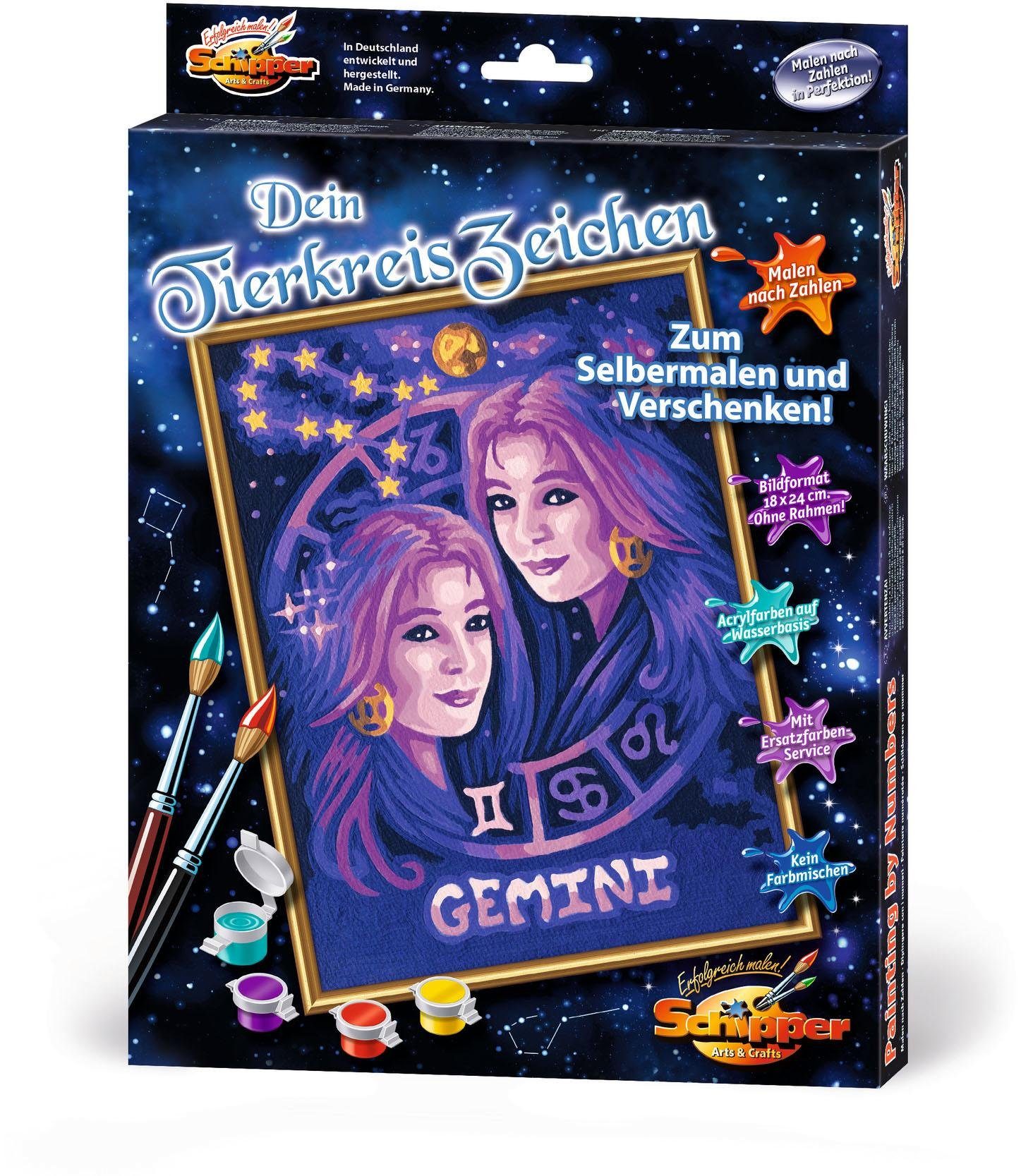 Schipper Malen nach Zahlen »Meisterklasse Klassiker - Zwillinge«, Made