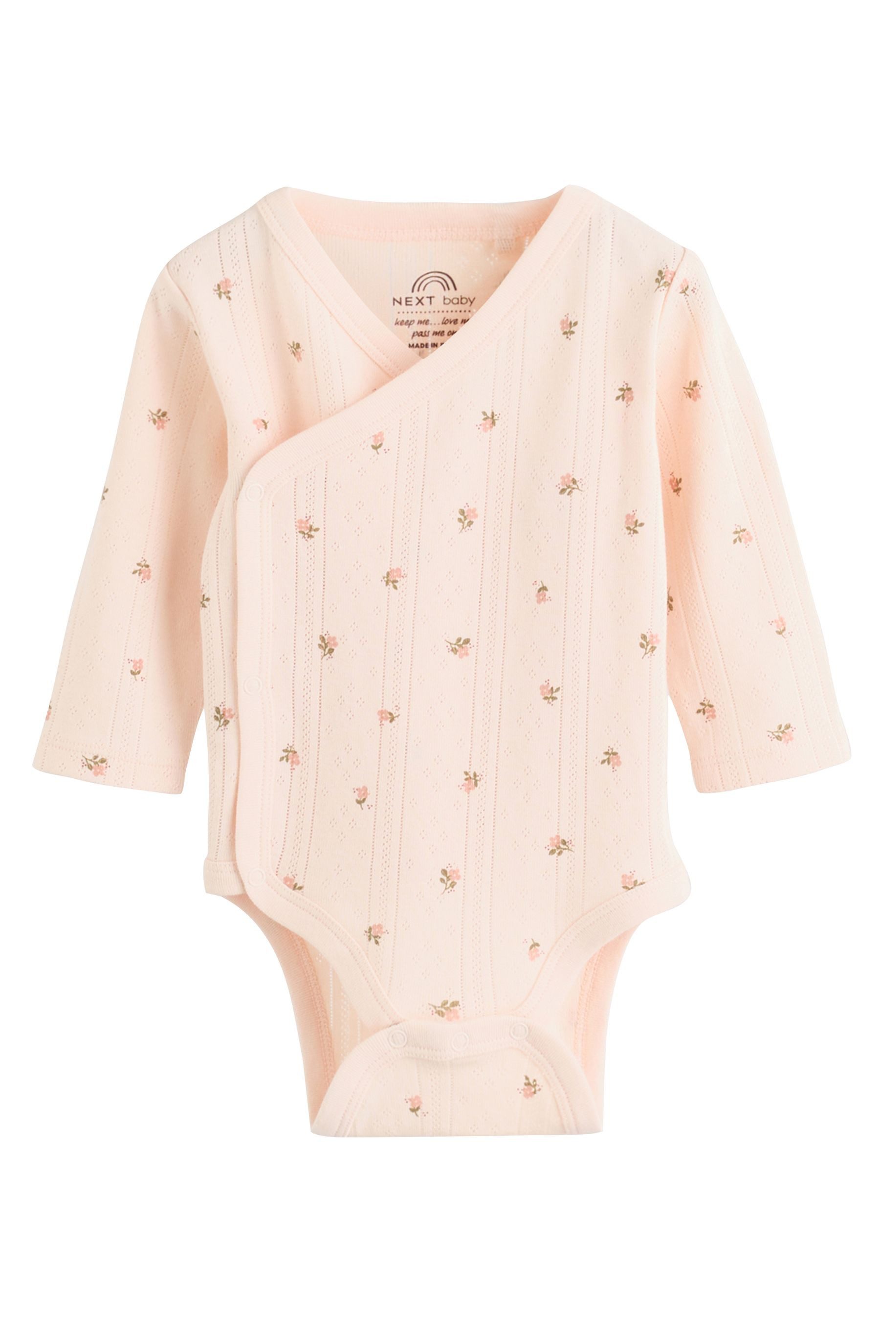 Next Langarmbody Baby Wickel-Bodysuits im 5er-Pack (5-tlg) – Bild 3 von 5