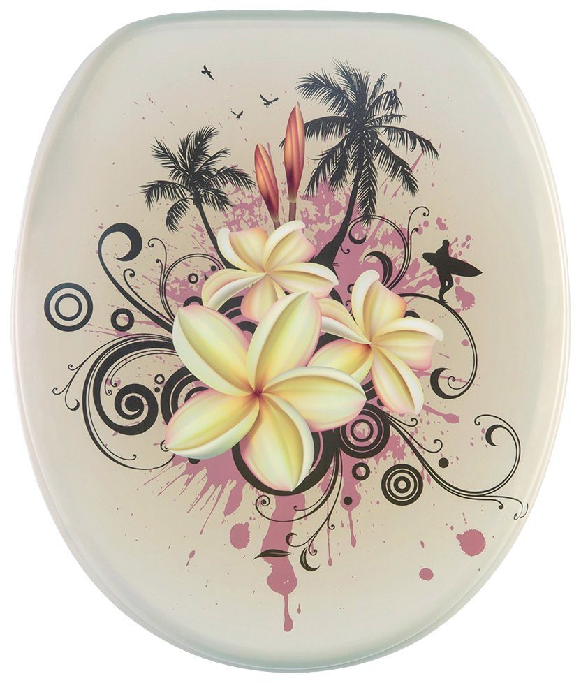 Sanilo WC-Sitz Tropical, mit Absenkautomatik günstig online kaufen