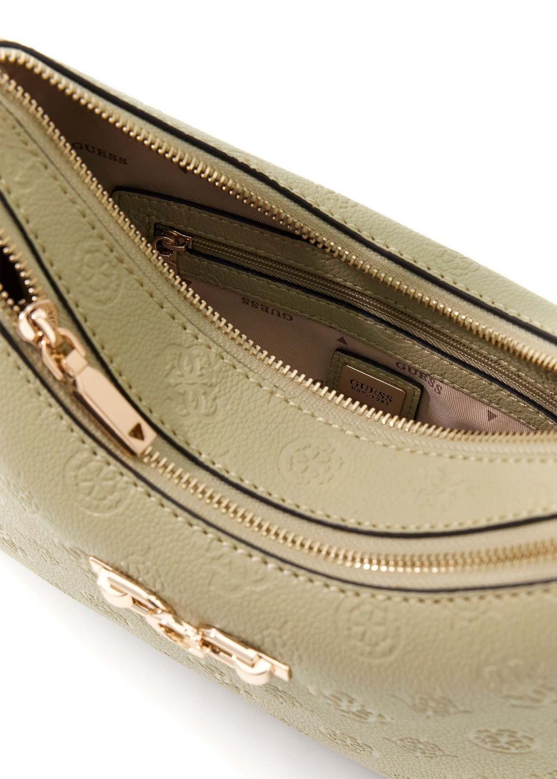 Guess Schultertasche Double Zip Shoulder Bag
