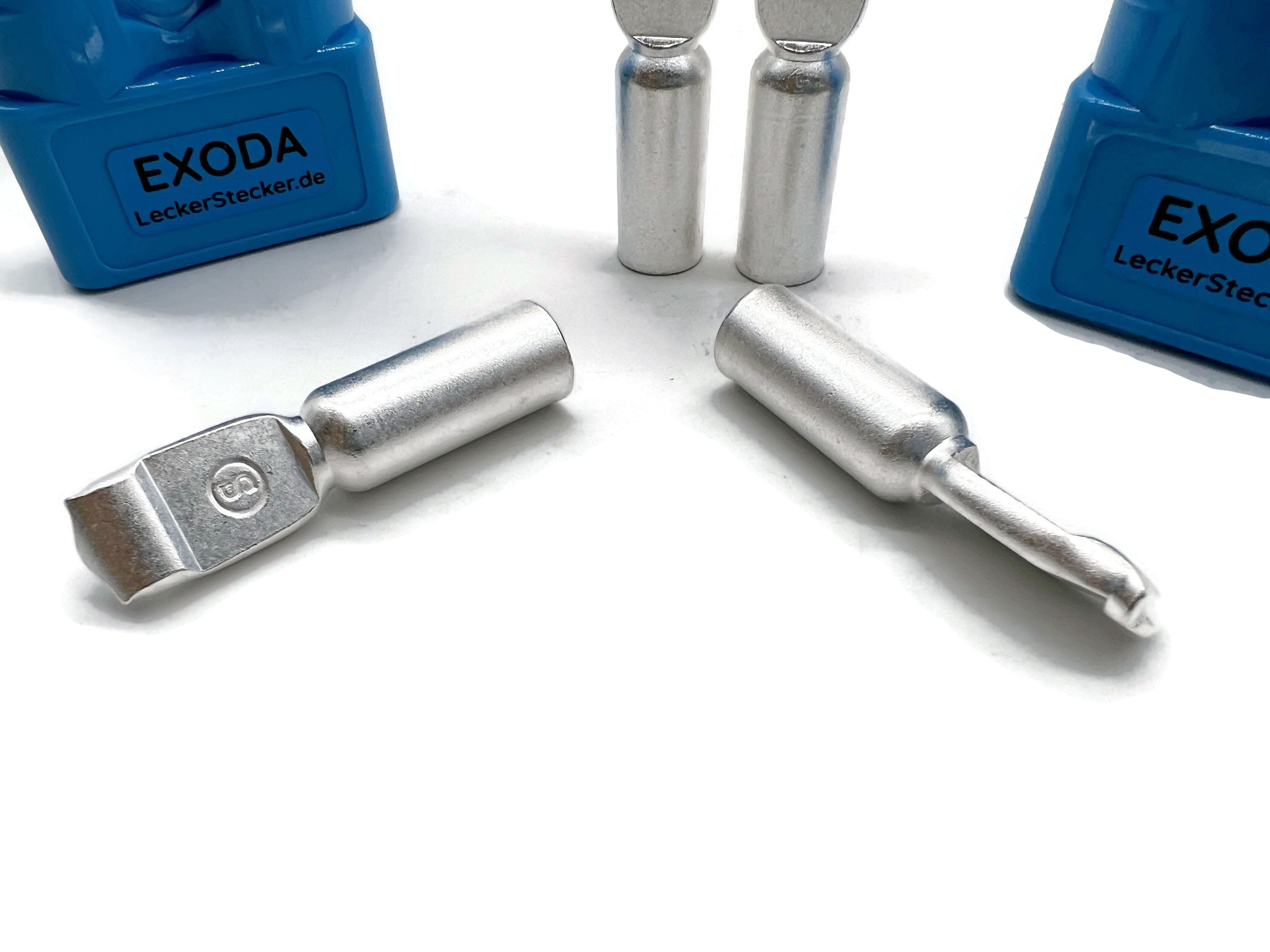 Thumbnail - eXODA Kabelverbinder-Sortiment Batterie Set, 2 Stecker, bestehend aus jeweils 1x Gehäuse und 2x Kontakte