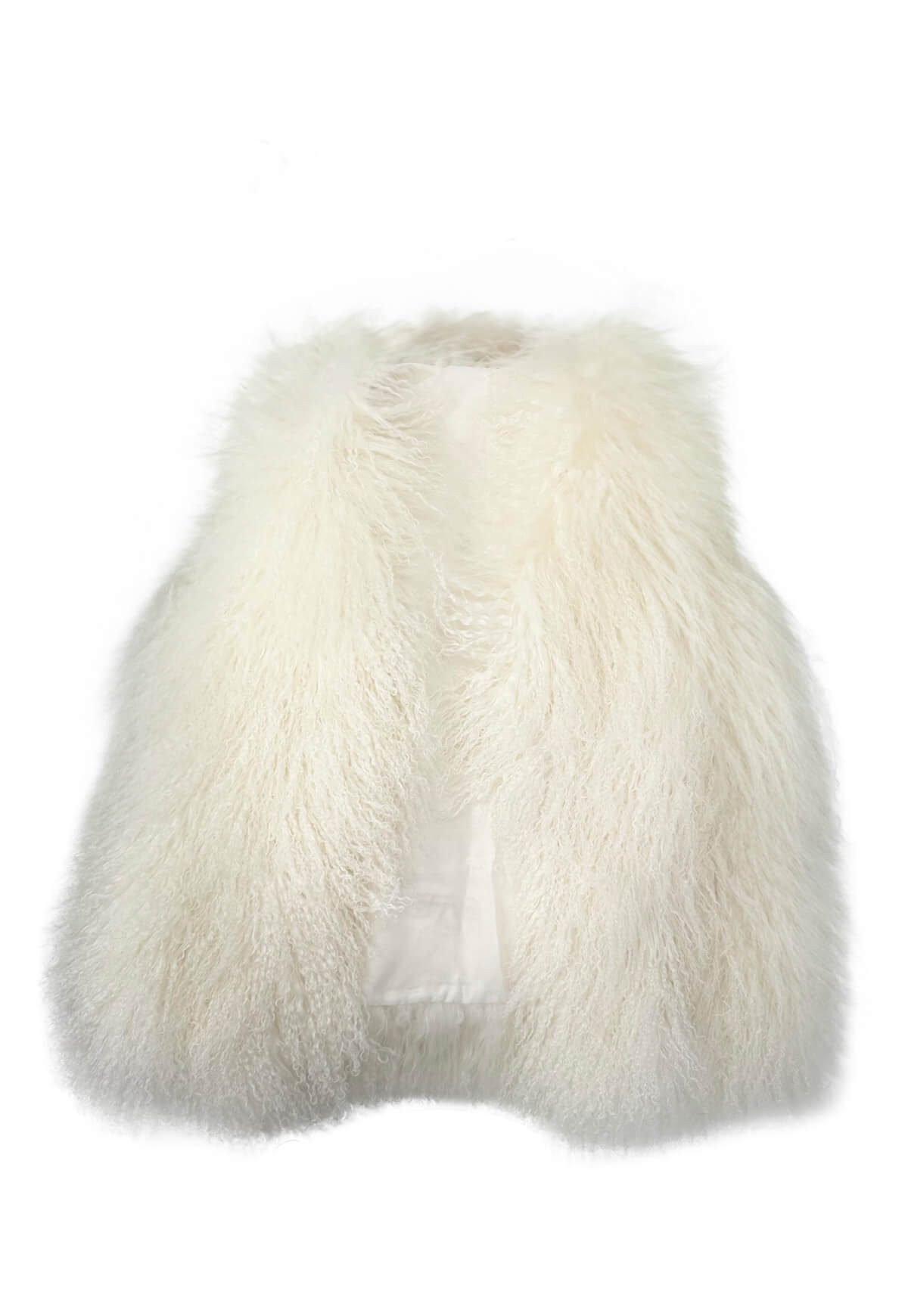 Hollert Fellweste Lammfellweste Tibet Beige günstig online kaufen