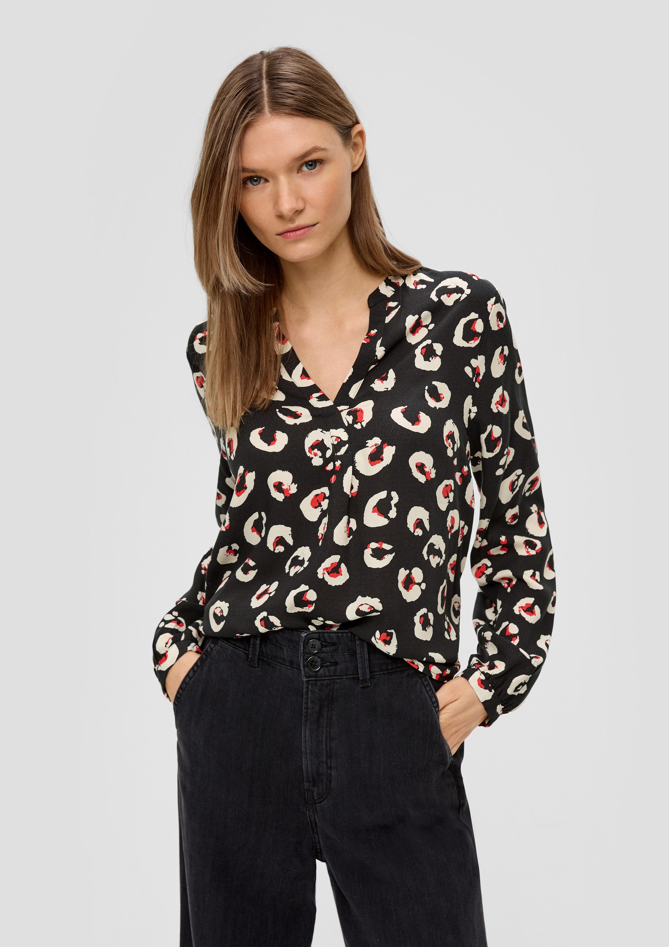 Langarmbluse Bluse
