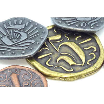 Spiral Spiel, Libertalia - Metallmünzen