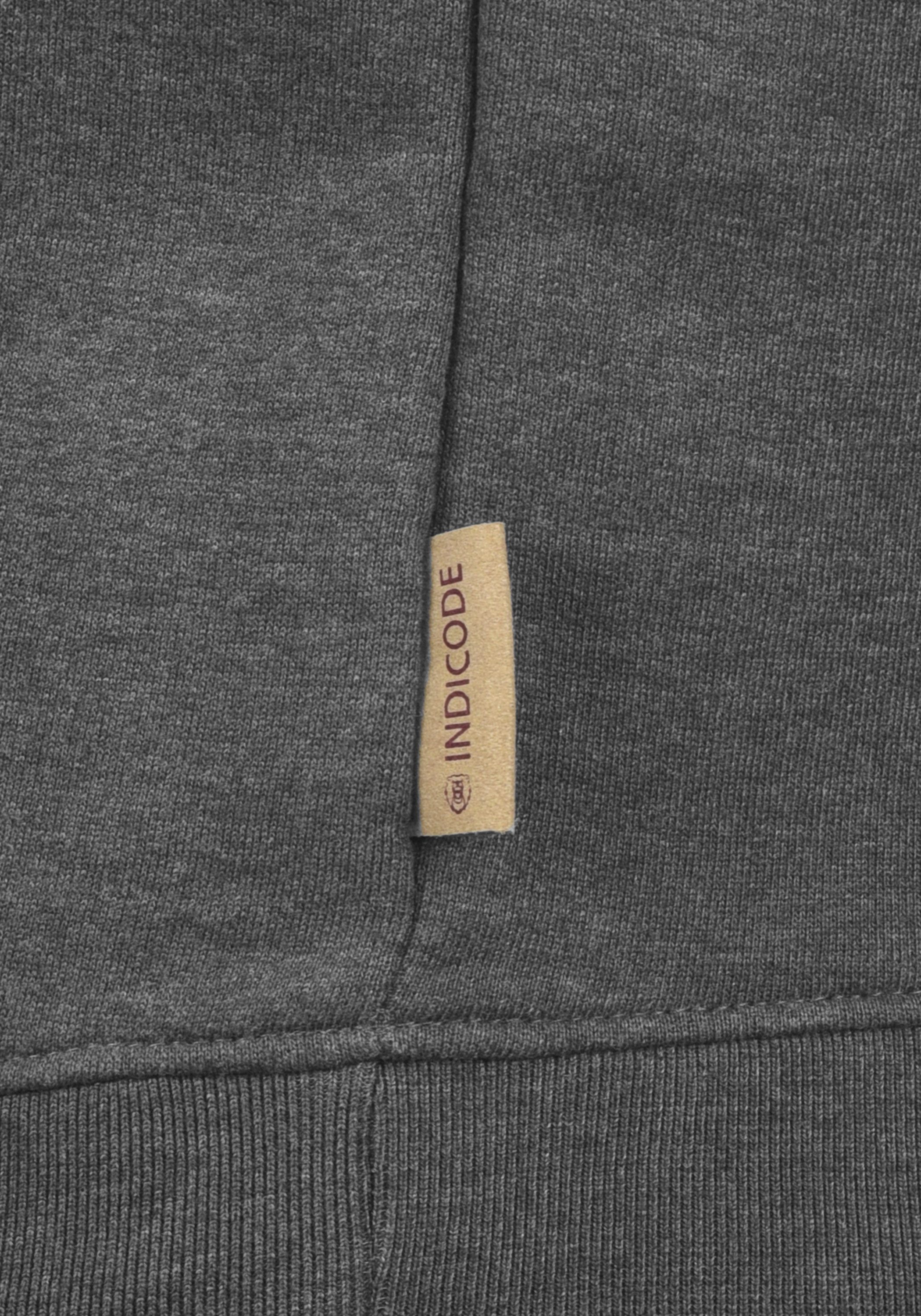 Indicode Hoodie IDElliot Kapuzensweatshirt im Baseball-Look