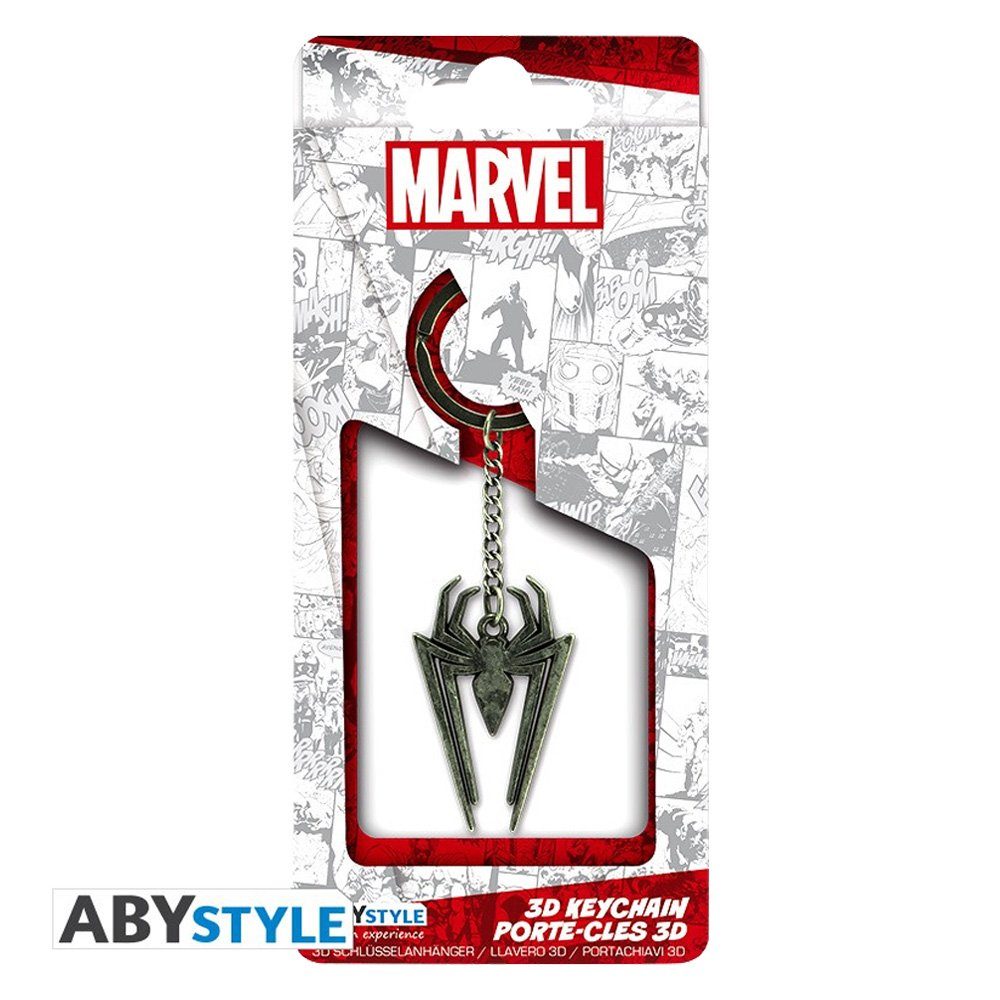 Marvel Emblem - ABYstyle Schlüsselanhänger Spider-Man 3D