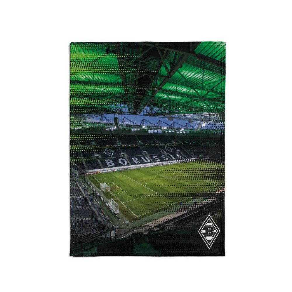 Borussia Mönchengladbach Tagesdecke Borussia M´Gladbach Flanellfleecedecke Stadion