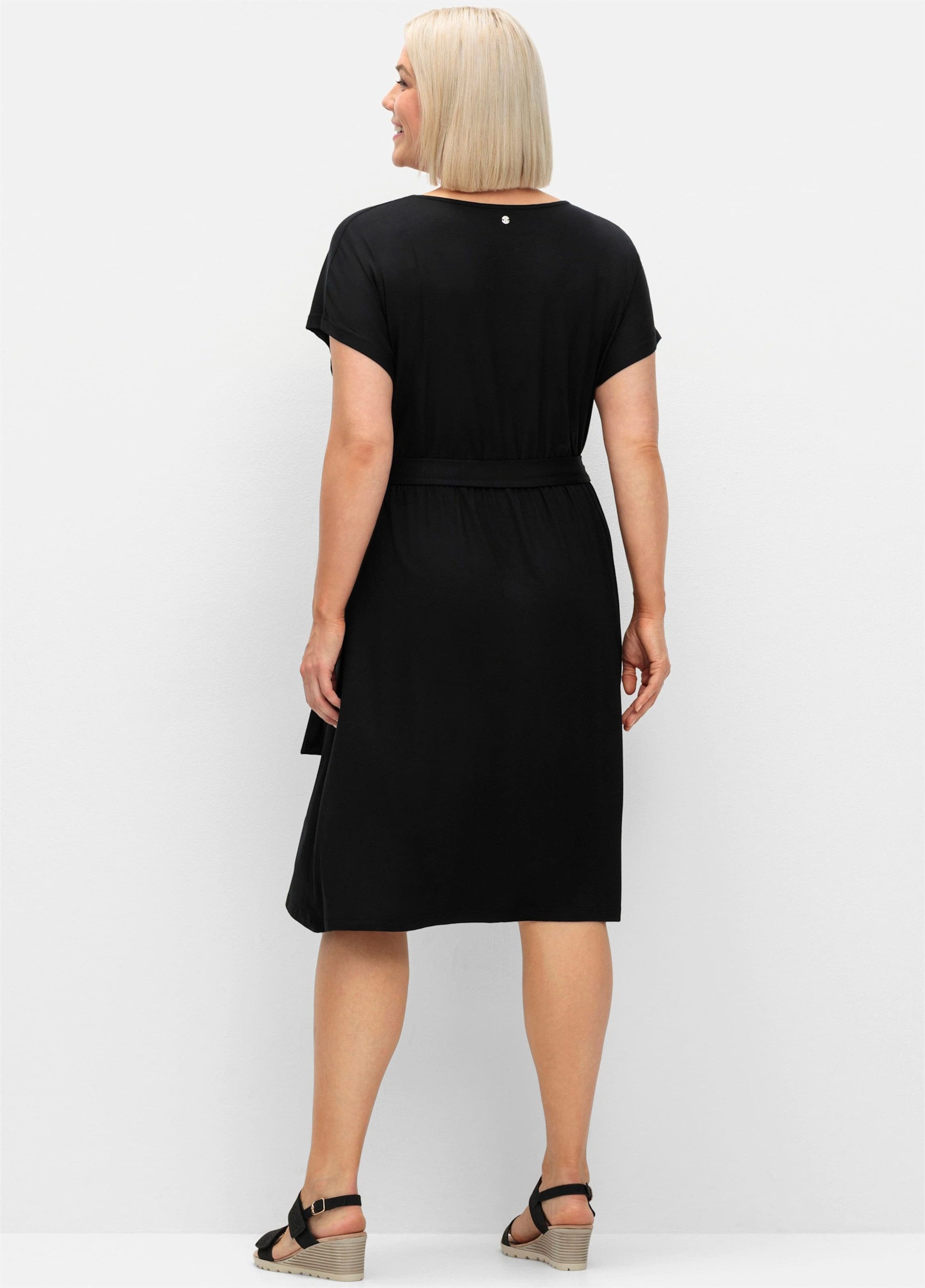 Sheego Jerseykleid Jerseykleid Kurzarm günstig online kaufen