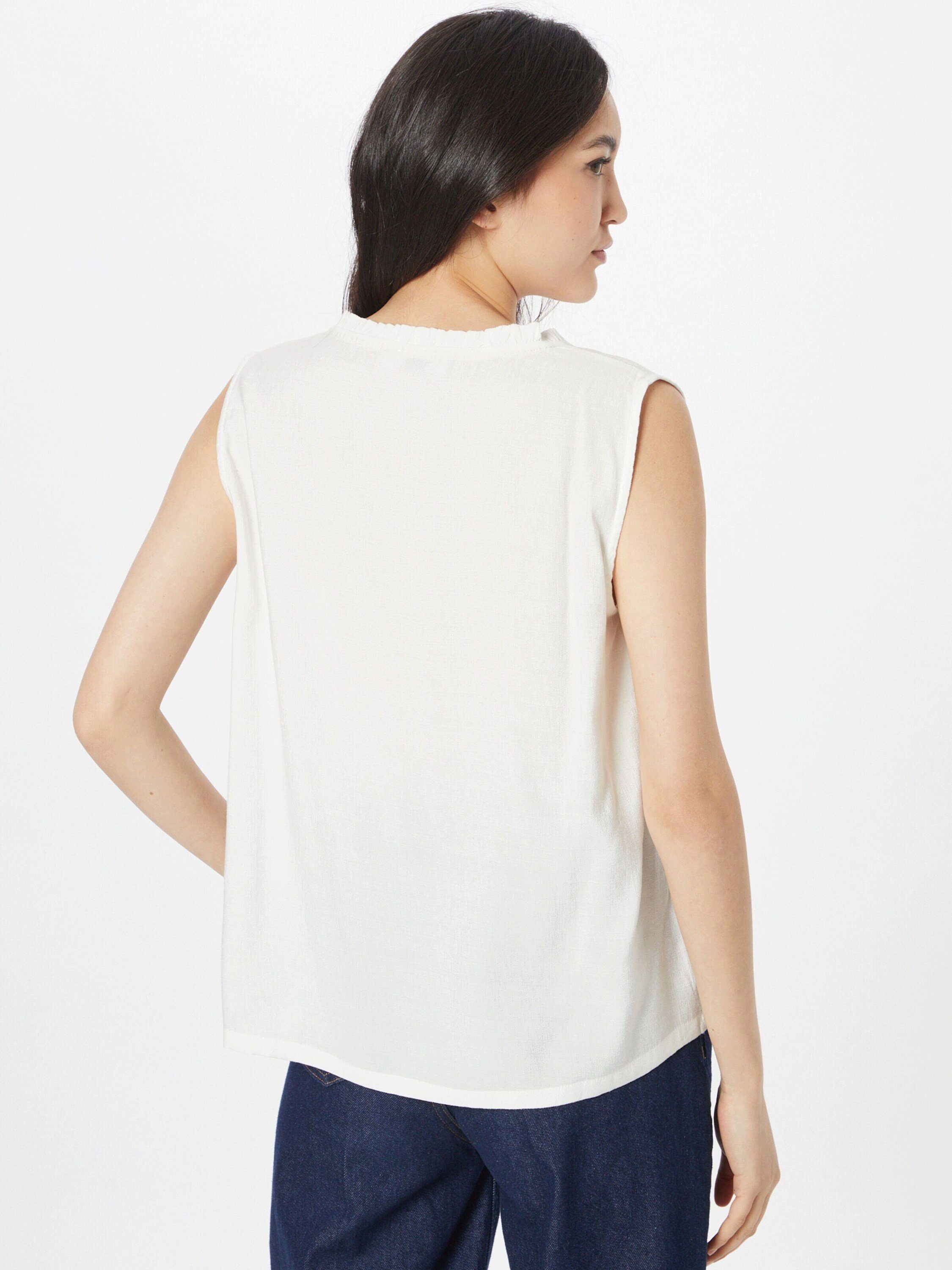 Cream Rüschenbluse CR Liselin (1-tlg) Falten