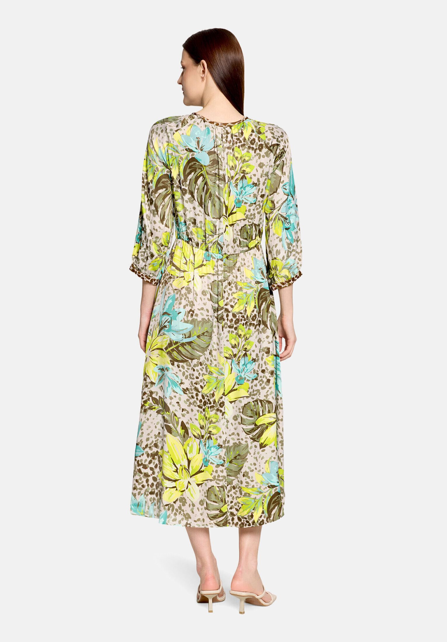 Betty Barclay Sommerkleid Damen mit Rundhalsausschnitt