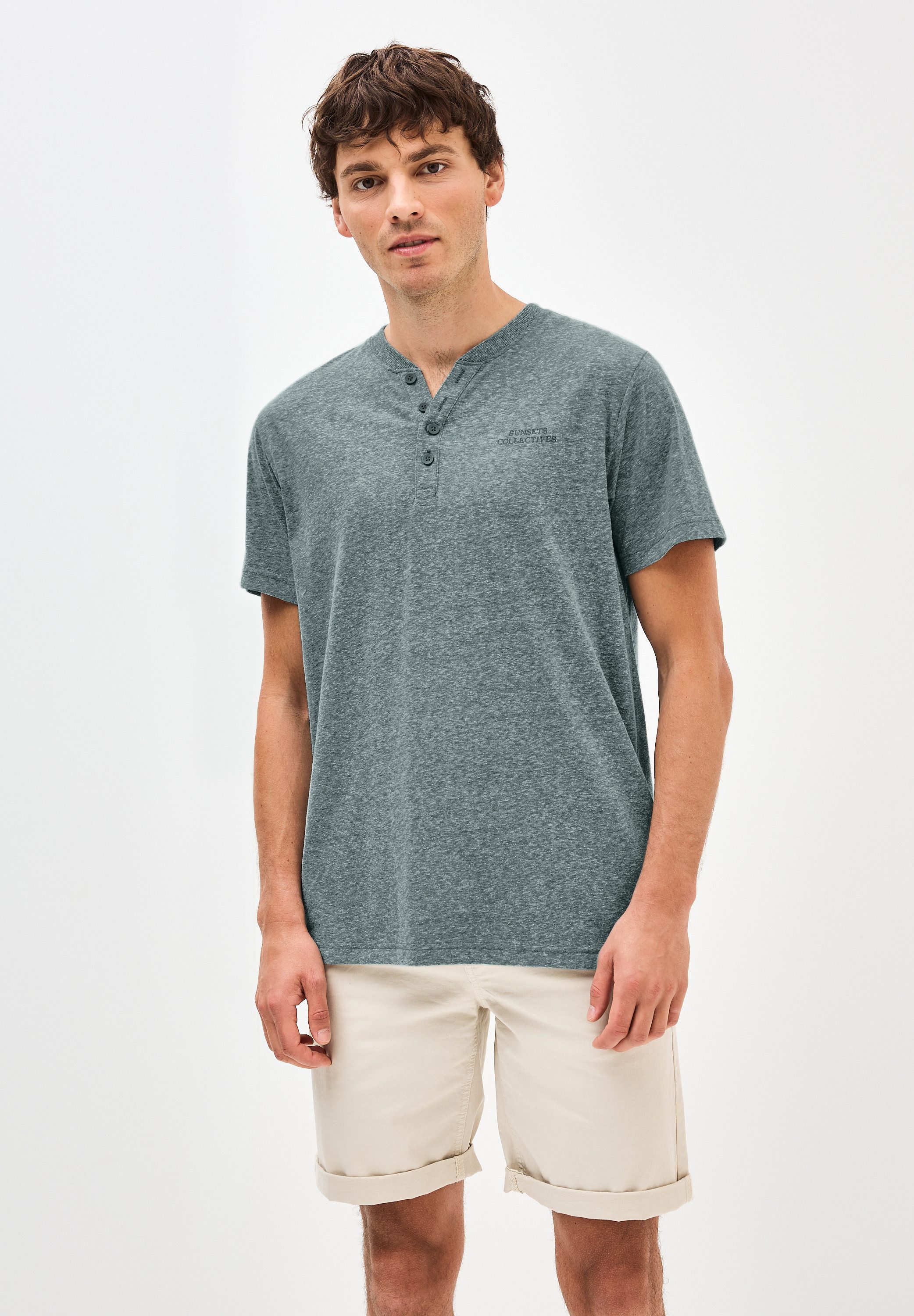 STREET ONE MEN T-Shirt aus softem günstig online kaufen