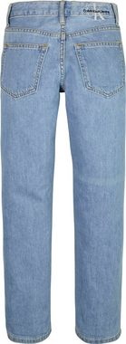 Calvin Klein Jeans Straight-Jeans mit Calvin Klein Logostickerei hinten am Bund