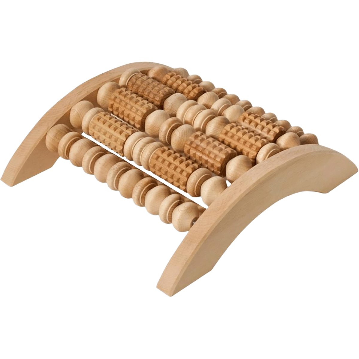 Fußmassagegerät HOFMEISTER® Massage-Gerät aus Buchen-Holz, gegen Verspannungen & Sc