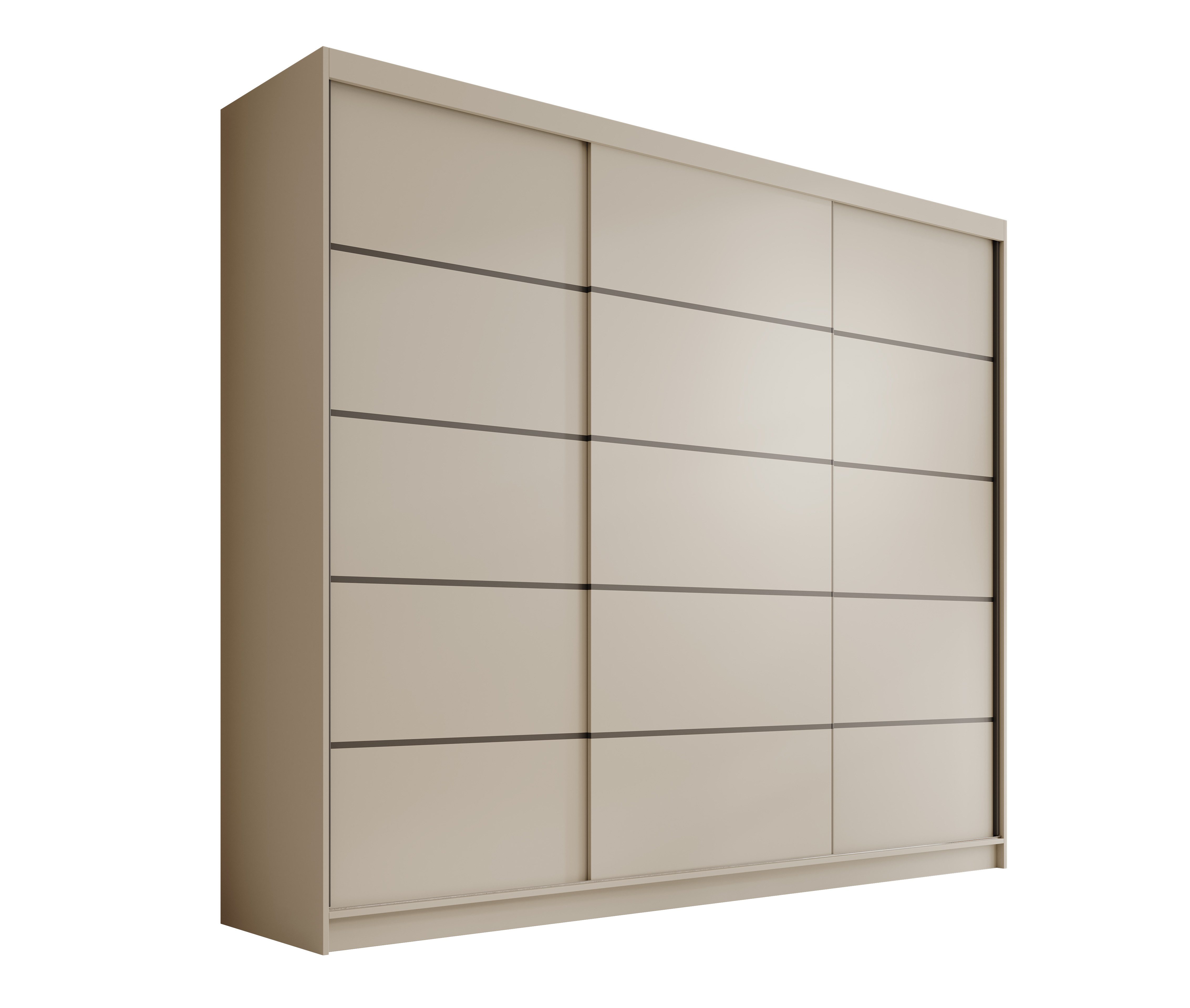 MOEBLO Schiebetürenschrank Velora 250 (Moderner Kleiderschrank mit 3 Schieb günstig online kaufen