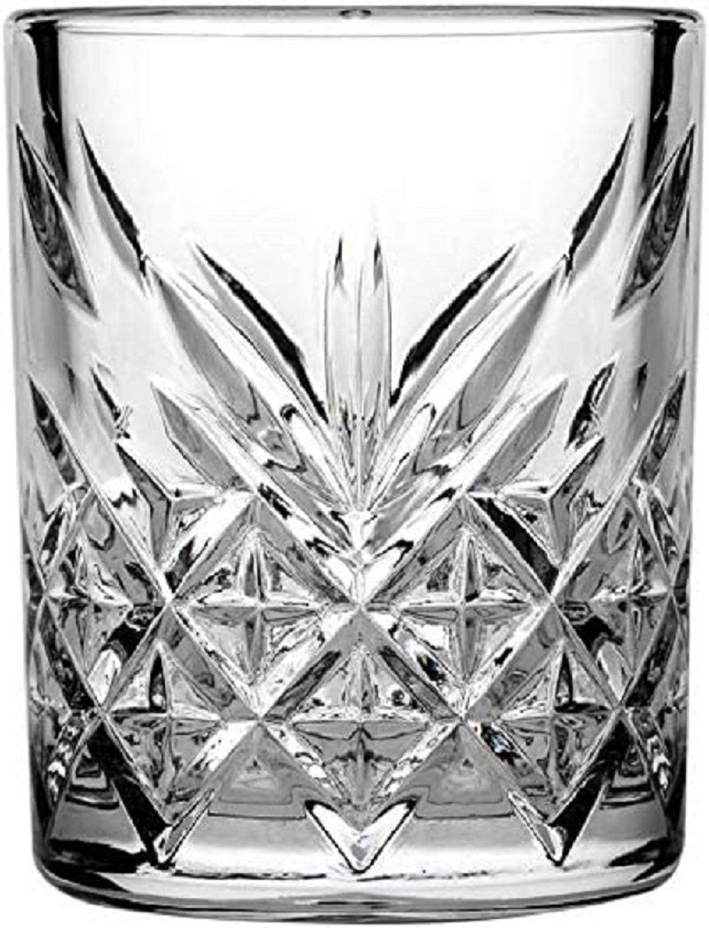 Pasabahce Whiskyglas 52780 Whisky Timeless Schnapsglas, Shotglas, Stamper, 60ml, Glas, transparent, 4er-Set