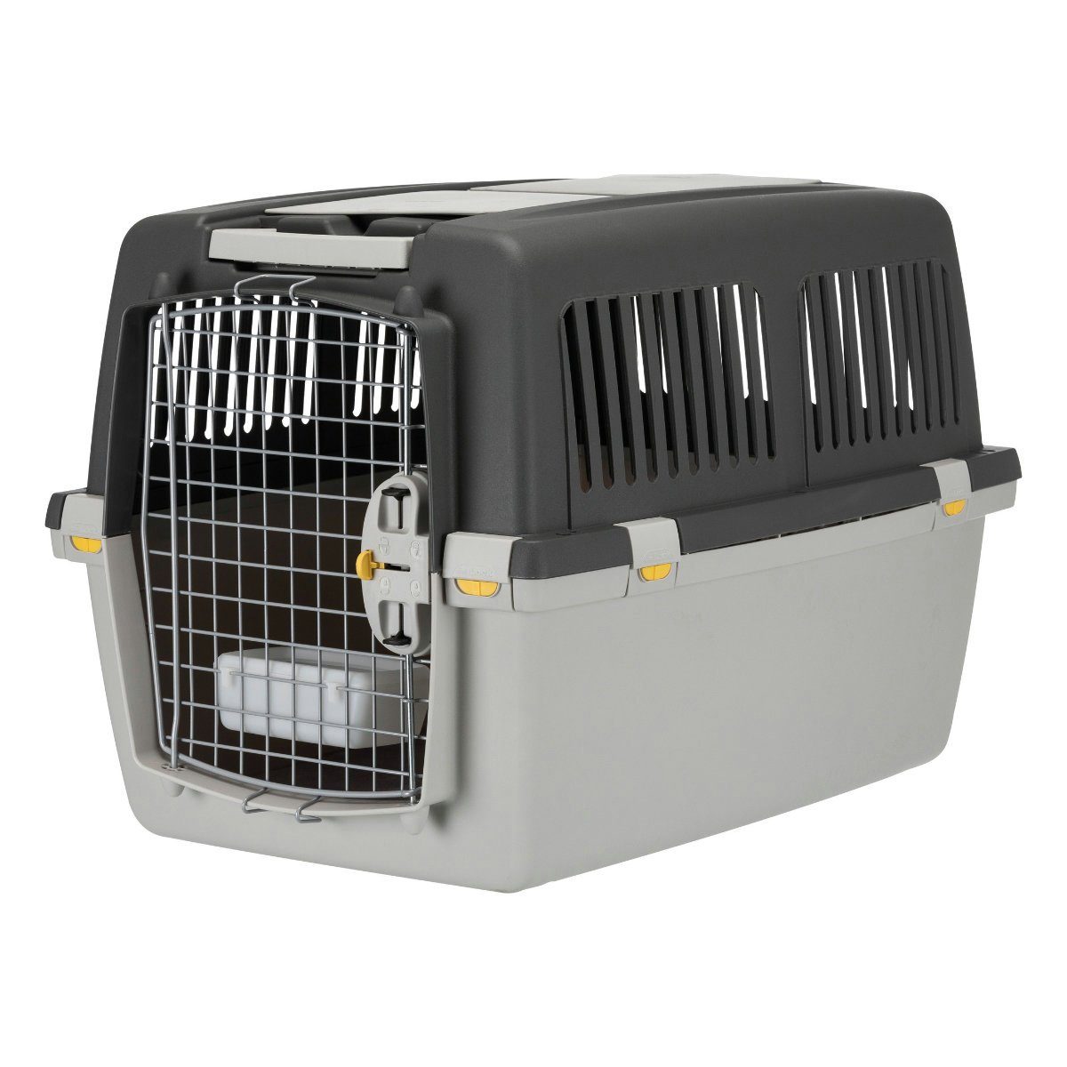 TRIXIE Hunde-Transportbox Transportbox Gulliver hellgrau/grau