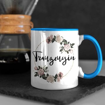 Trendation Tasse Trendation - Beste Trauzeugin Tasse Geschenk Frau Danke Geschenke Trauzeugin Dankeschön