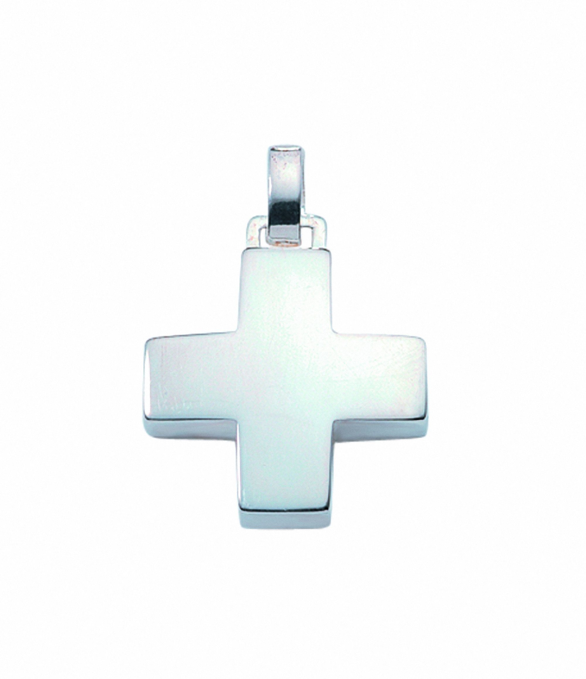 Adelia´s Kette - Kreuz Anhänger Anhänger, mit 925 Set Halskette Silber Schmuckset mit
