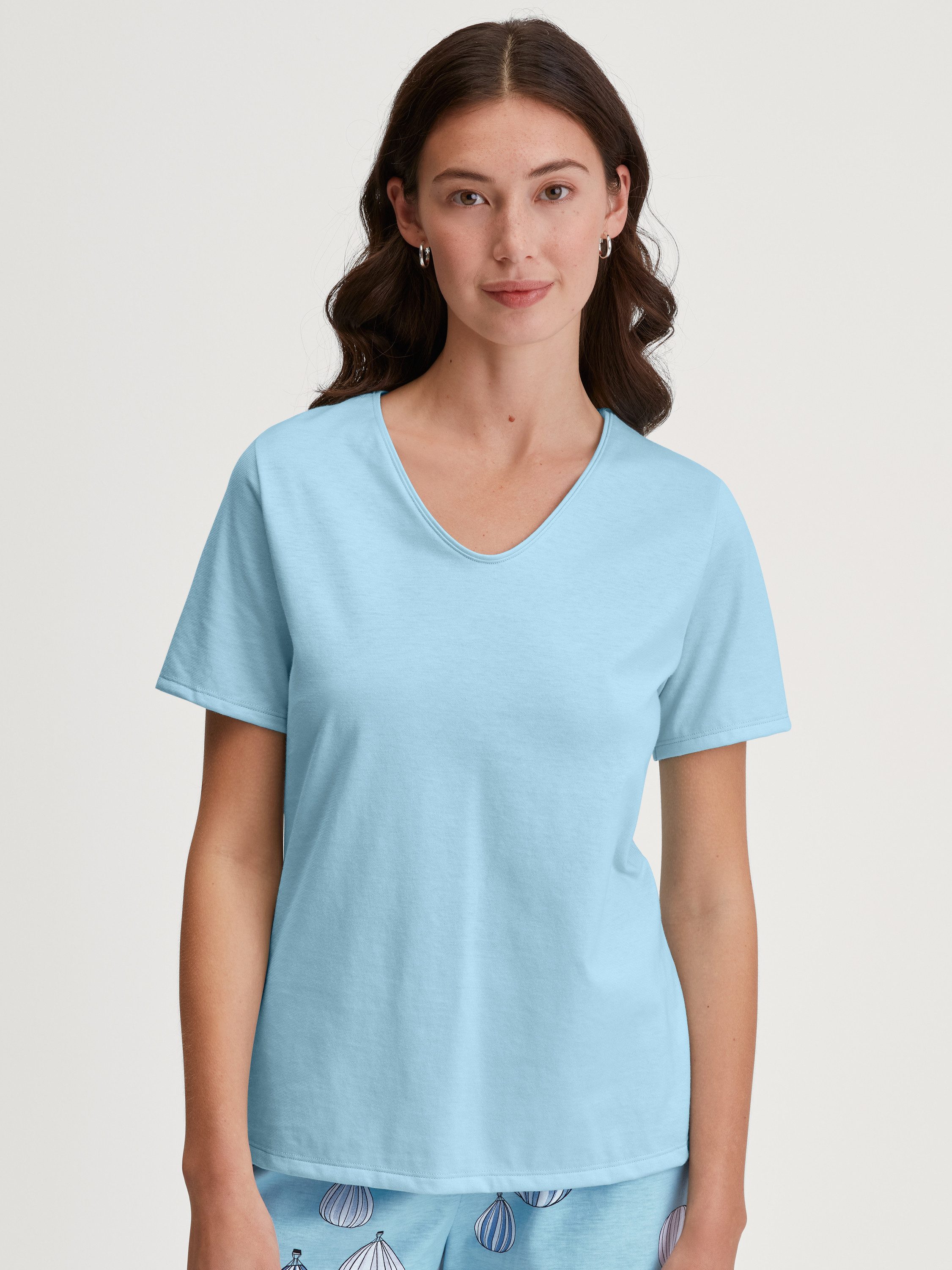 CALIDA Kurzarmshirt Favourites Botanic Damen (1-tlg) günstig online kaufen
