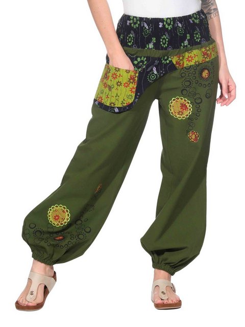 KUNST UND MAGIE Haremshose Damen IBIZA Strandhose Wellnesshose Pluderhose i günstig online kaufen