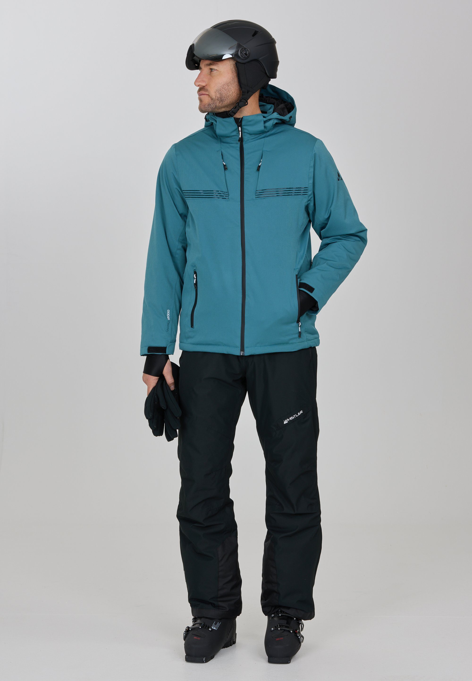 JESPER Wintersport-Ausstattung mit WHISTLER Skijacke hochwertiger blau