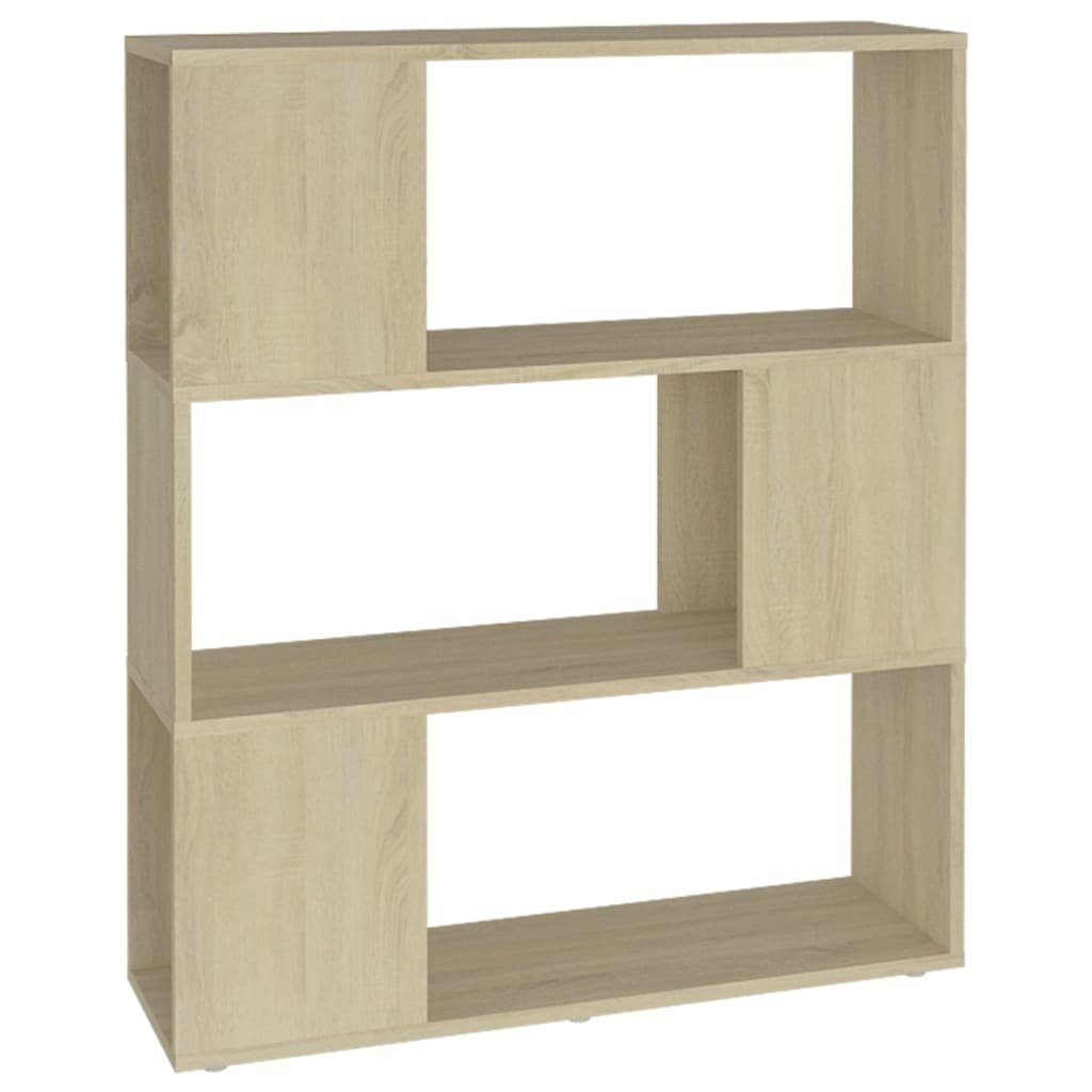 vidaXL Bücherregal Bücherregal Raumteiler Sonoma-Eiche 80x24x94 günstig online kaufen