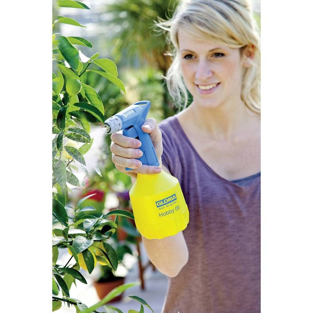 Gloria Drucksprühgerät GLORIA Handsprüher, 0.5 L Sprühflasche, Über-Kopf-Sprühen