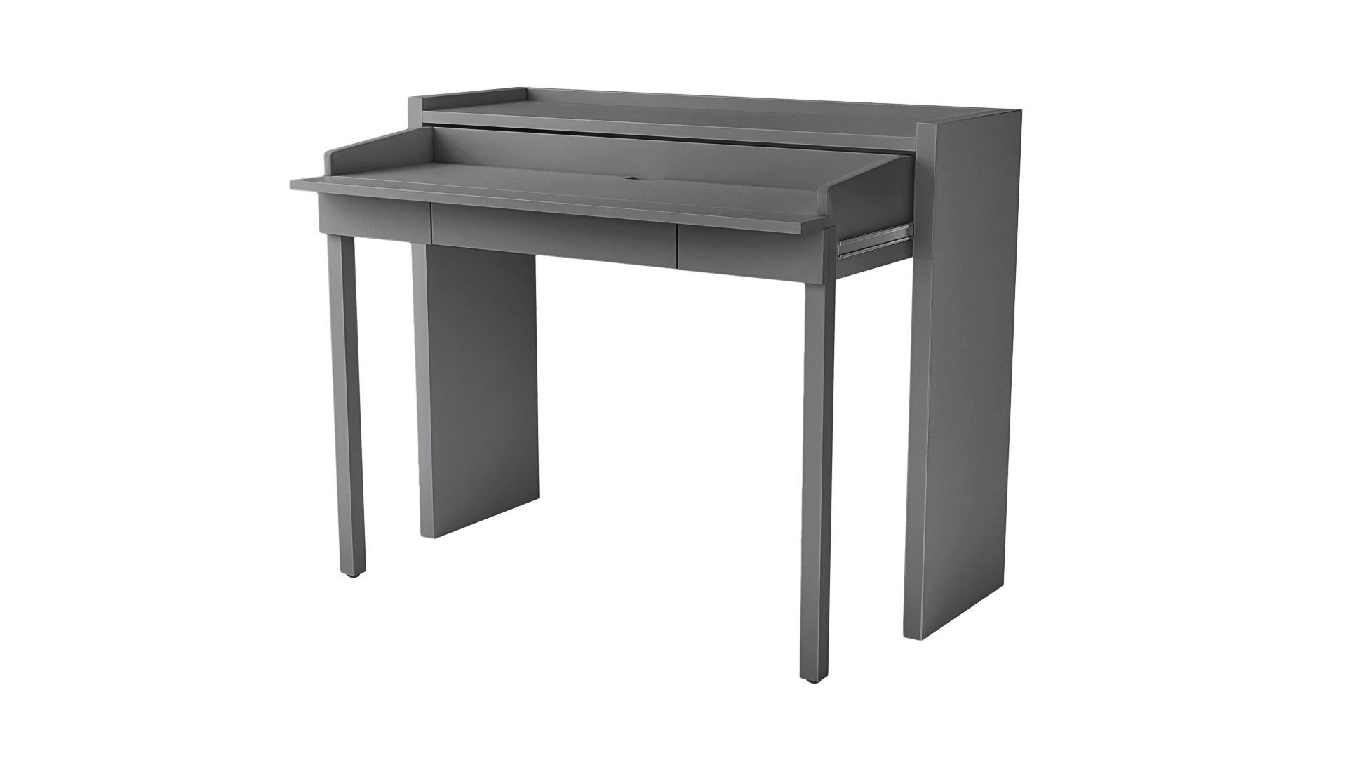 Woodman Schreibtisch Desk 16, skandinavisches Design, Home Office, praktisch ausziehbar, FSC®