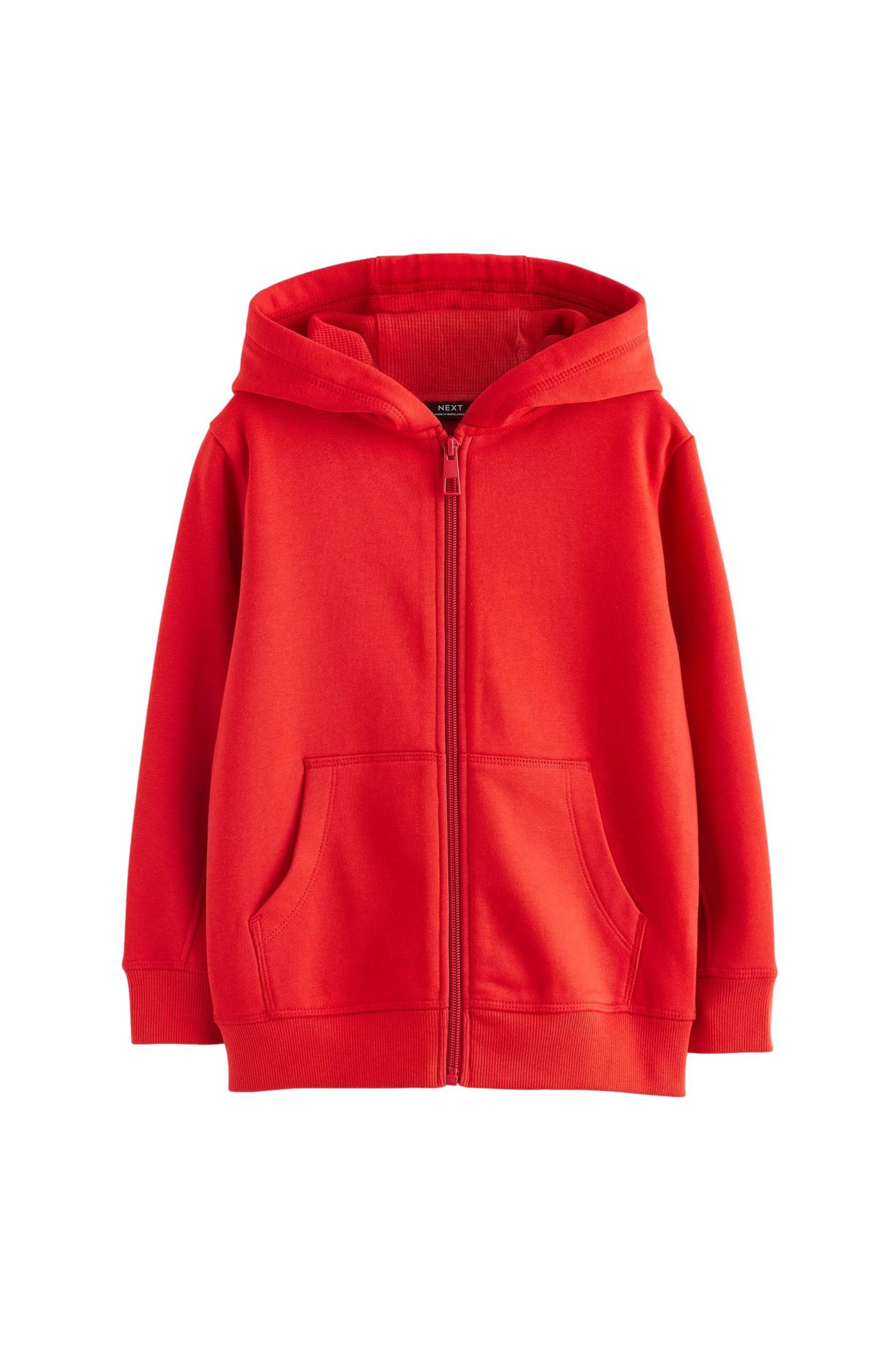 Next Hoodie Basic-Kapuzenjacke mit Reißverschluss (1-tlg)