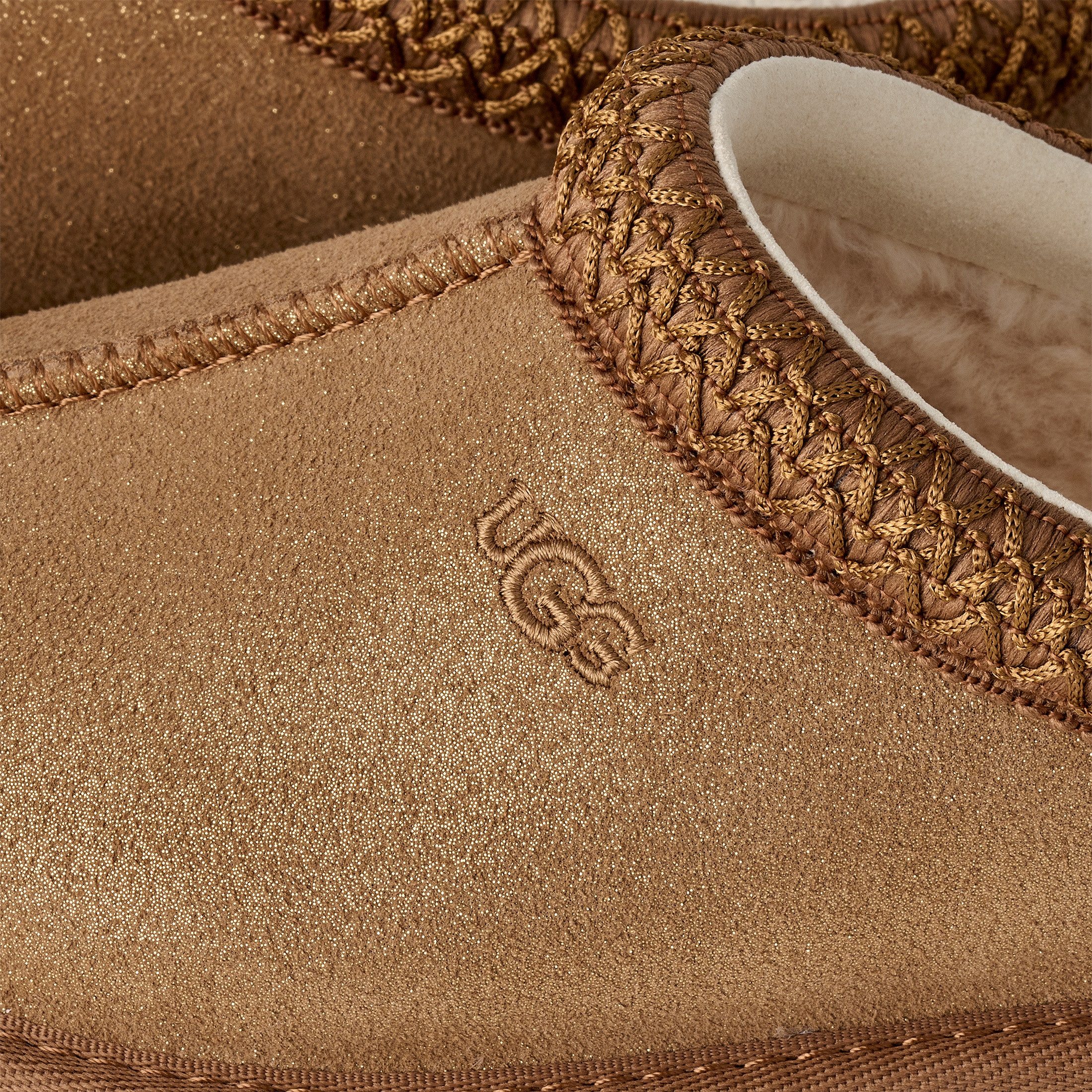 UGG Tazz Dazzle Clog Pantoffel, Homeslipper mit Plateausohle