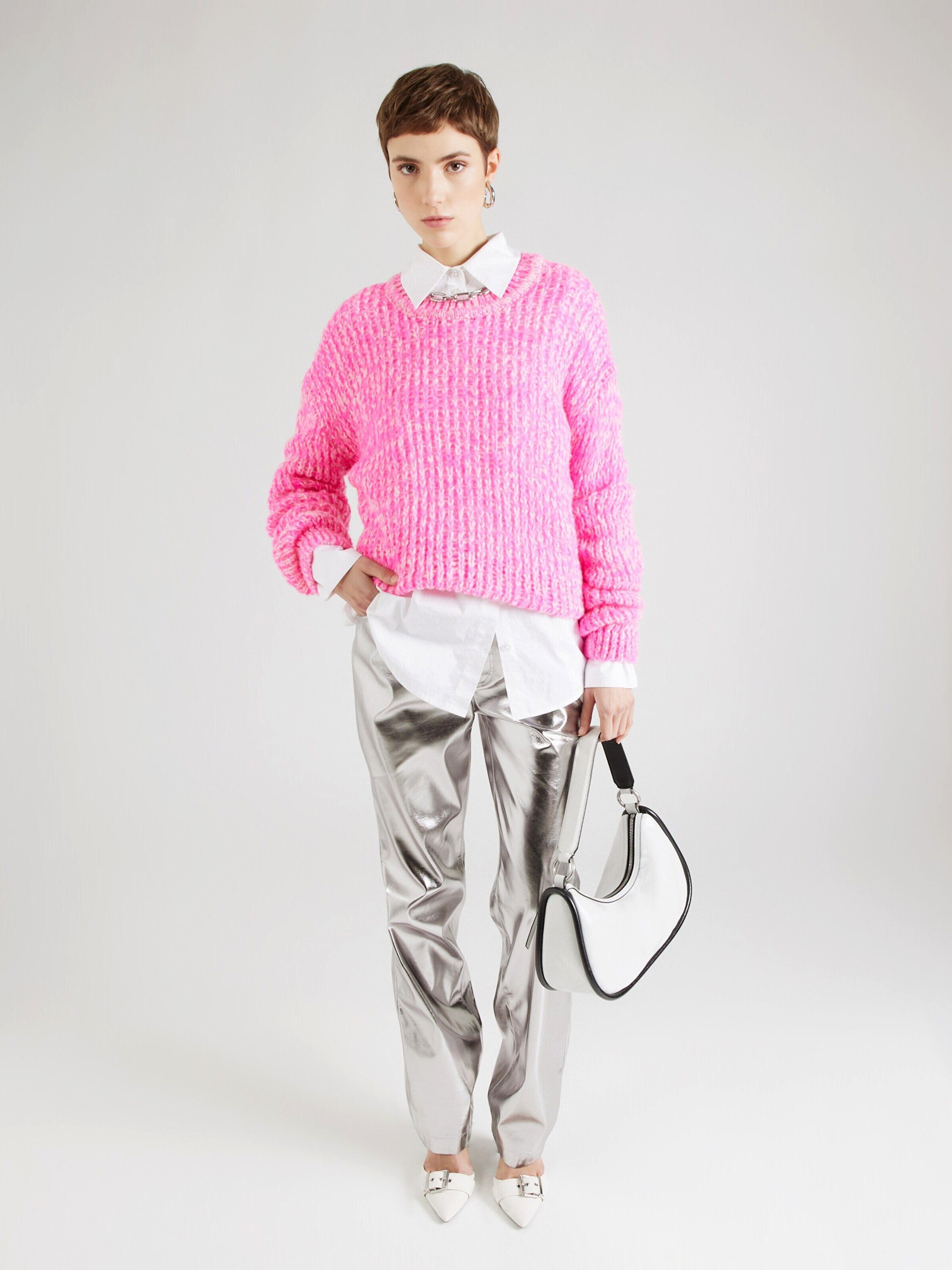 Frogbox Strickpullover (1-tlg) Plain/ohne Details
