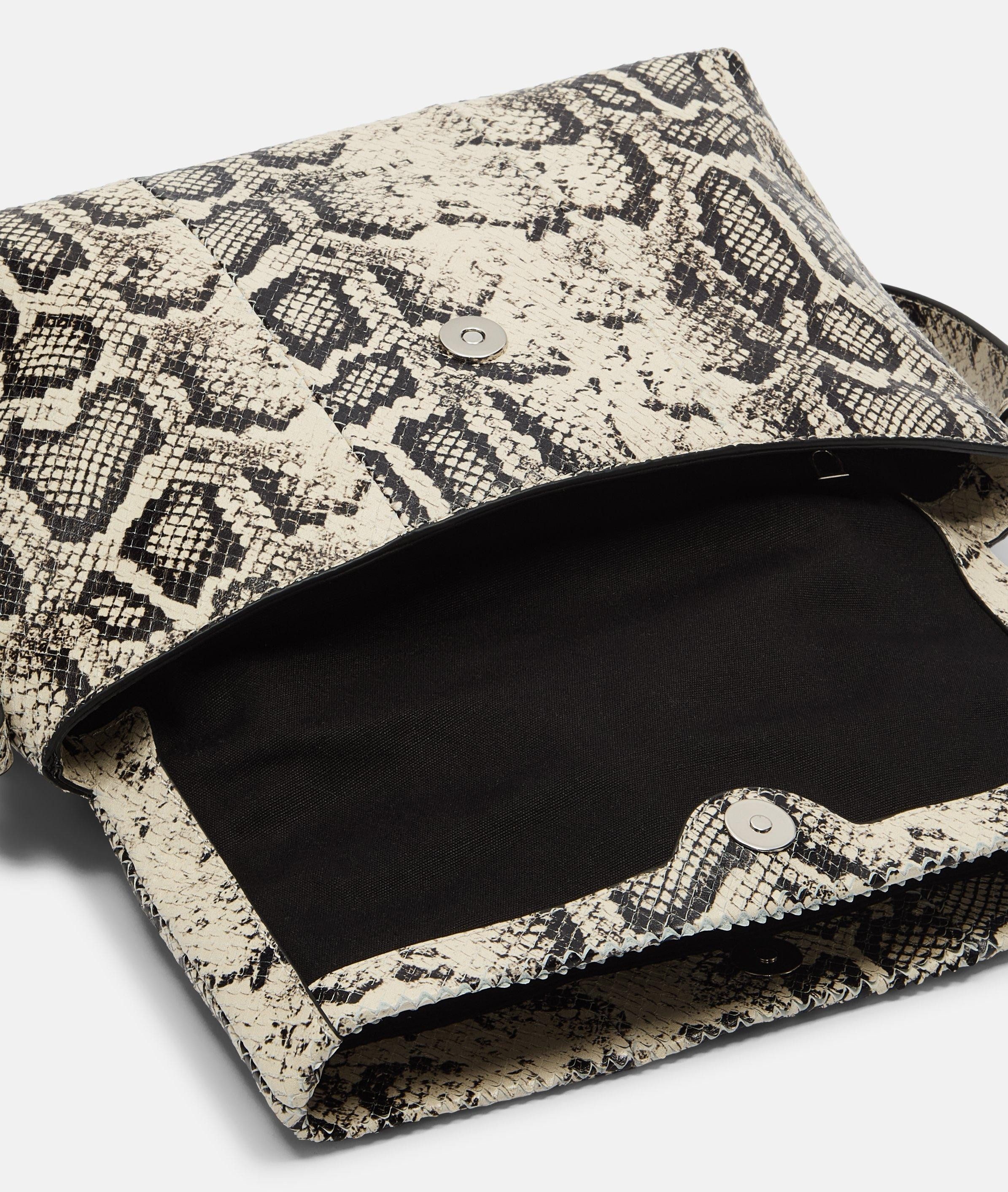 Liebeskind Berlin Schultertasche Snake Fiona Hobo S, Handliche Tasche in Python-Optik