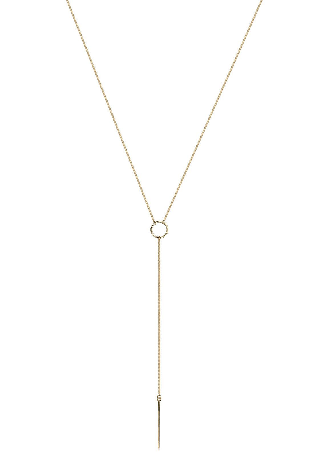 Collierkettchen Y-Kette Trend Minimal 925 Silber