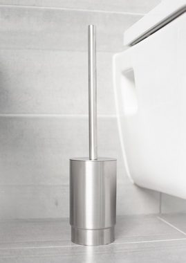 Sendez WC-Reinigungsbürste Edelstahl WC-Bürste Toilettenbürste Klobürste Bürste Bürstengarnitur, (WC-Bürste + Ersatzkopf+ Klobürstehalter)
