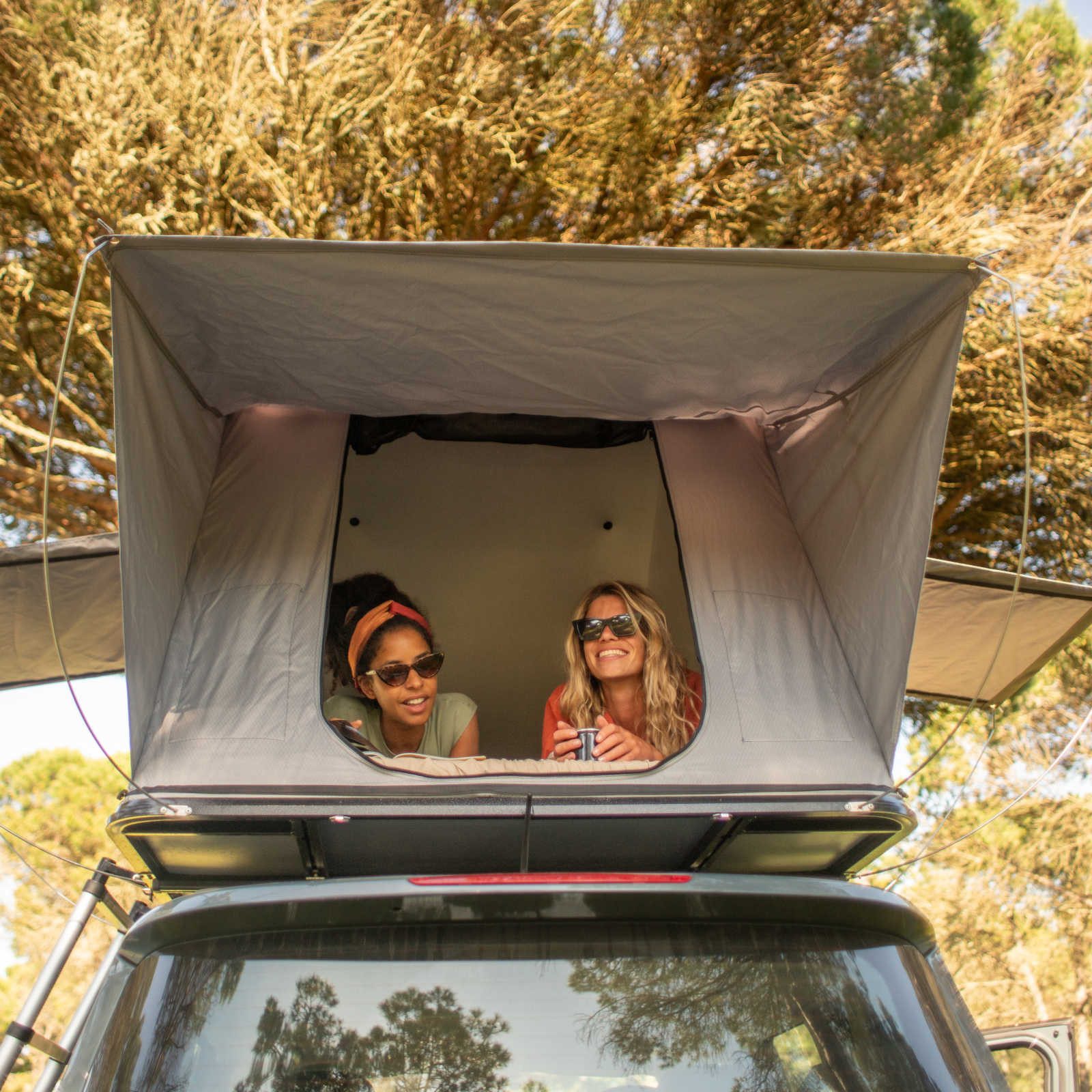 Prime Tech Dachzelt Delta Pro, Personen: 2