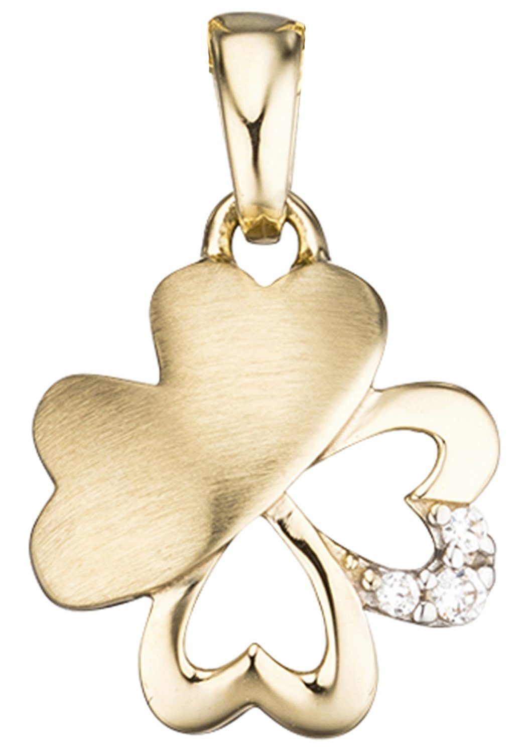 JOBO Kettenanhänger Anhänger Kleeblatt...