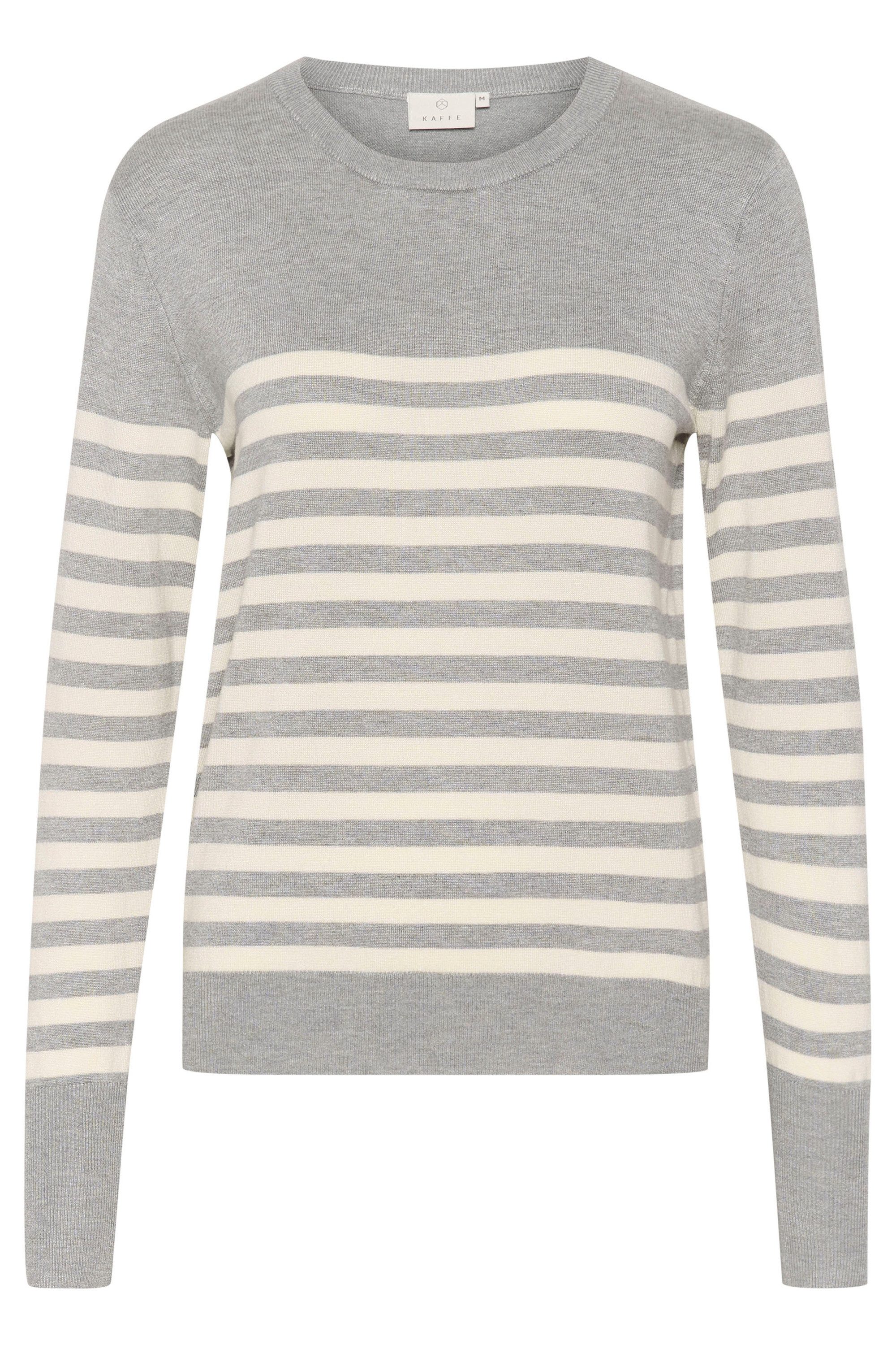 Grey Melange/Turtledove stripe