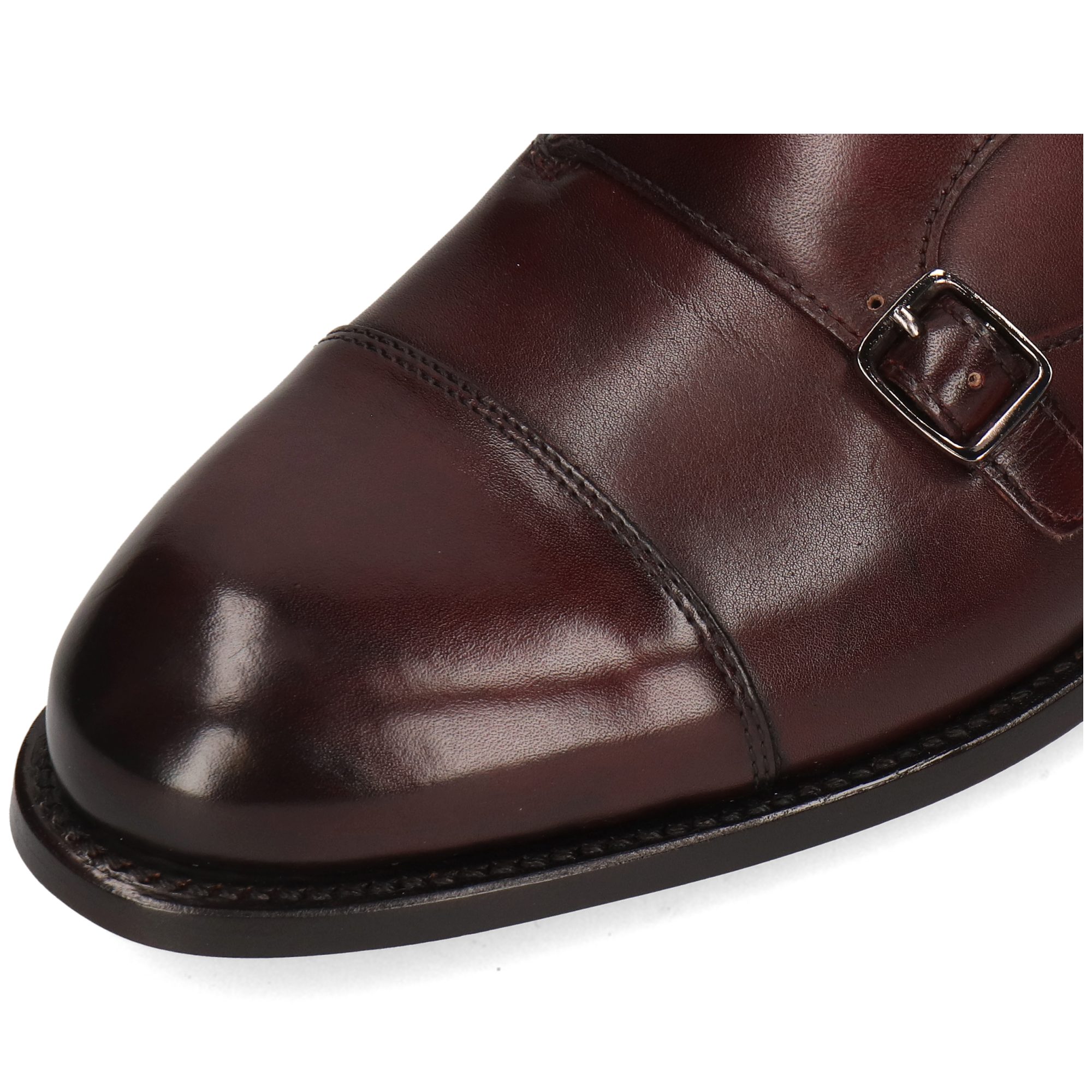 Melvin & Hamilton Benet 3 Leder-Monk Schuhe für Herren Schnürschuh Flache Absätze, Echtes Leder, Goodyear