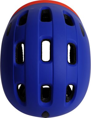 NAKAMURA Fahrradhelm Ki.-Fahrrad-Helm Kimet J BLUE DARK/ORANGE DAR