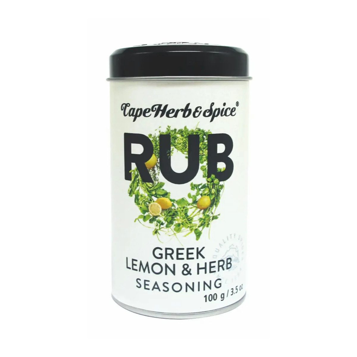 Cape Herb and Spice Gewürz, Cape Herb and Spice Rub Greek Lemon and Oregano Gewürzmischung 100g