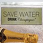 Lafinesse Metallschild »LaFinesse - Save Water - Drink Champagne! Metallsc«, Lebensweisheiten (1 Stück), Bild 2