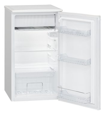 BOMANN Kühlschrank KS 7230.1, 83.1 cm hoch, 45 cm breit, Vollraumkühlschrank / Standkühlschrank / Mini Kühlschrank / Flaschenkühlschrank / Tischkühlschrank / freistehend / 107 kWh/Jahr / 93 L Kühlteil