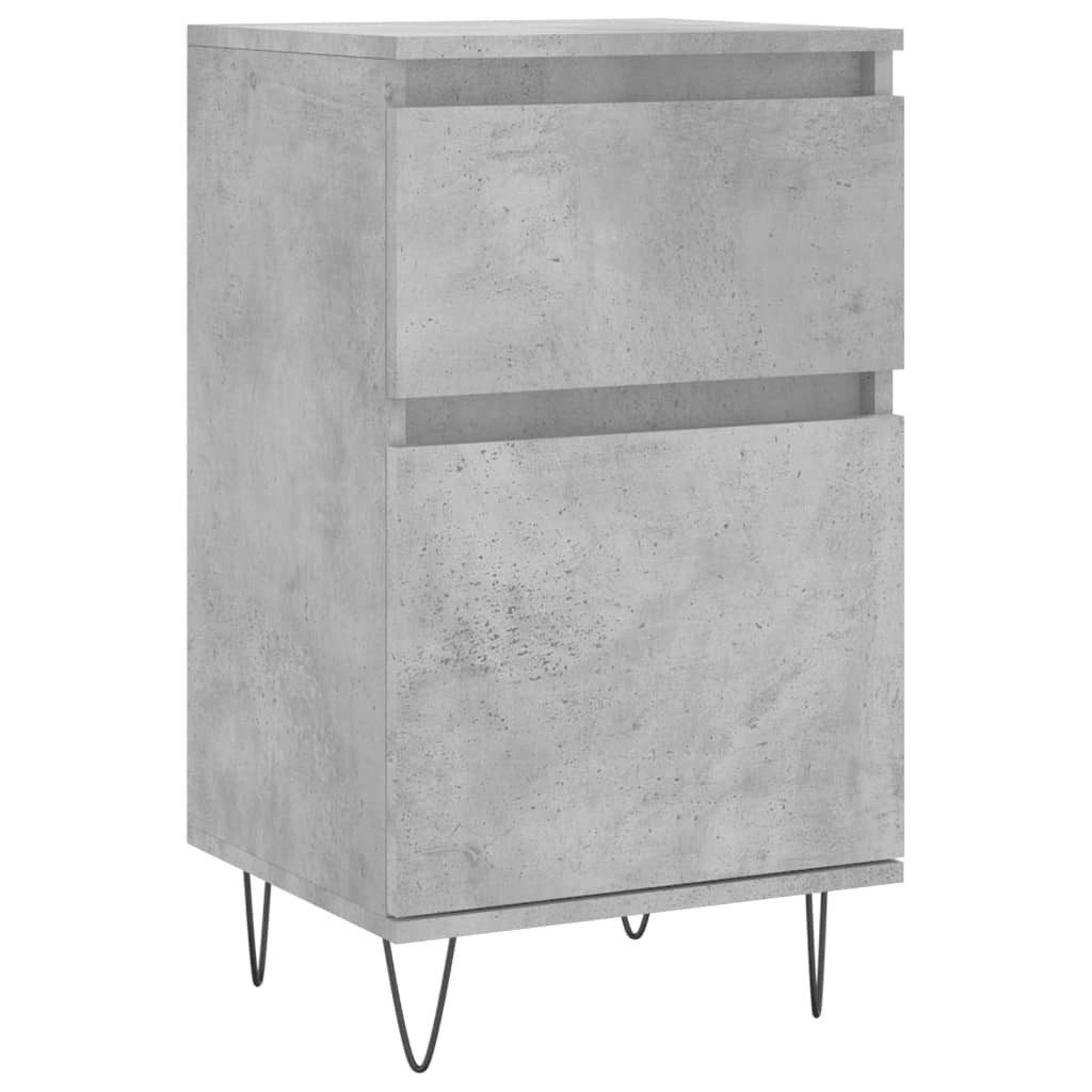 vidaXL Sideboard Sideboard Betongrau 40x35x70 cm günstig online kaufen