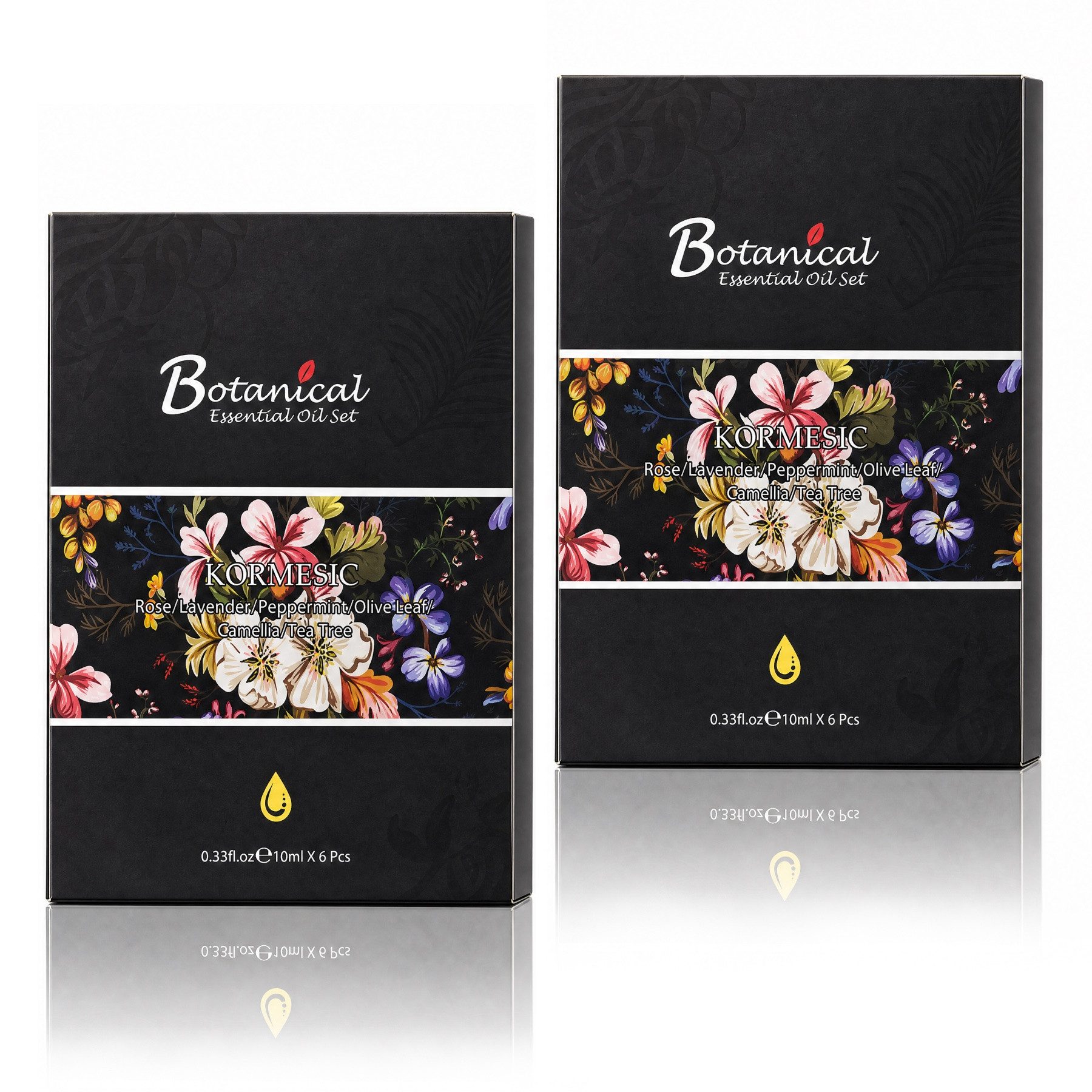 KORMESIC Duftöl Ätherische Öle Raumduft Duftöl Diffuser Massageöl Aromaöl KORMESIC, Biologisch, Diffuser, Luftverbesserer