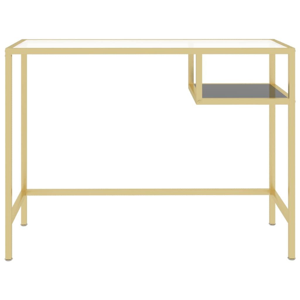 vidaXL Schreibtisch Computertisch Transparent 100x36x74 cm günstig online kaufen