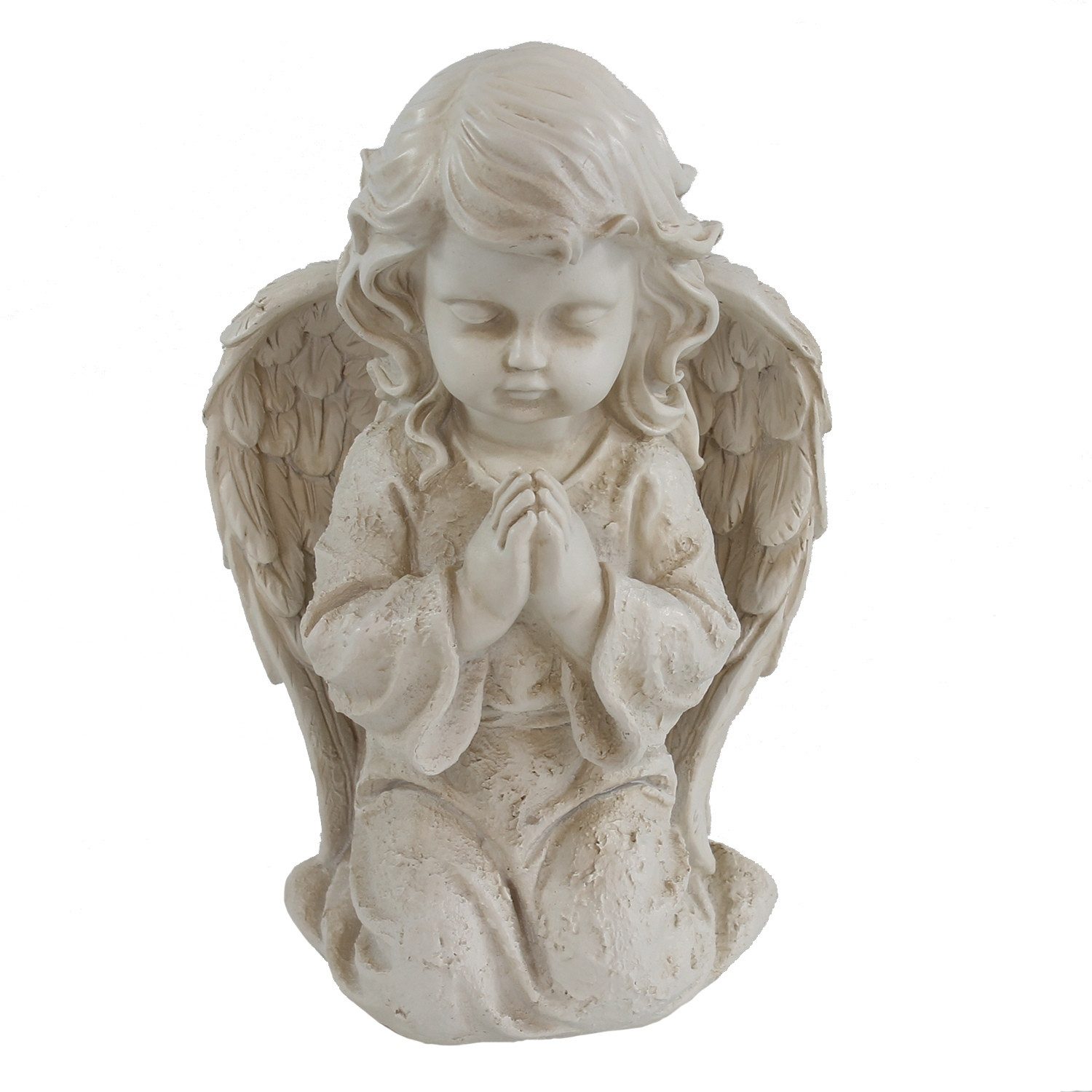 Fachhandel Plus Engelfigur Engel Figur Engelmädchen betend 23 cm Grabengel günstig online kaufen